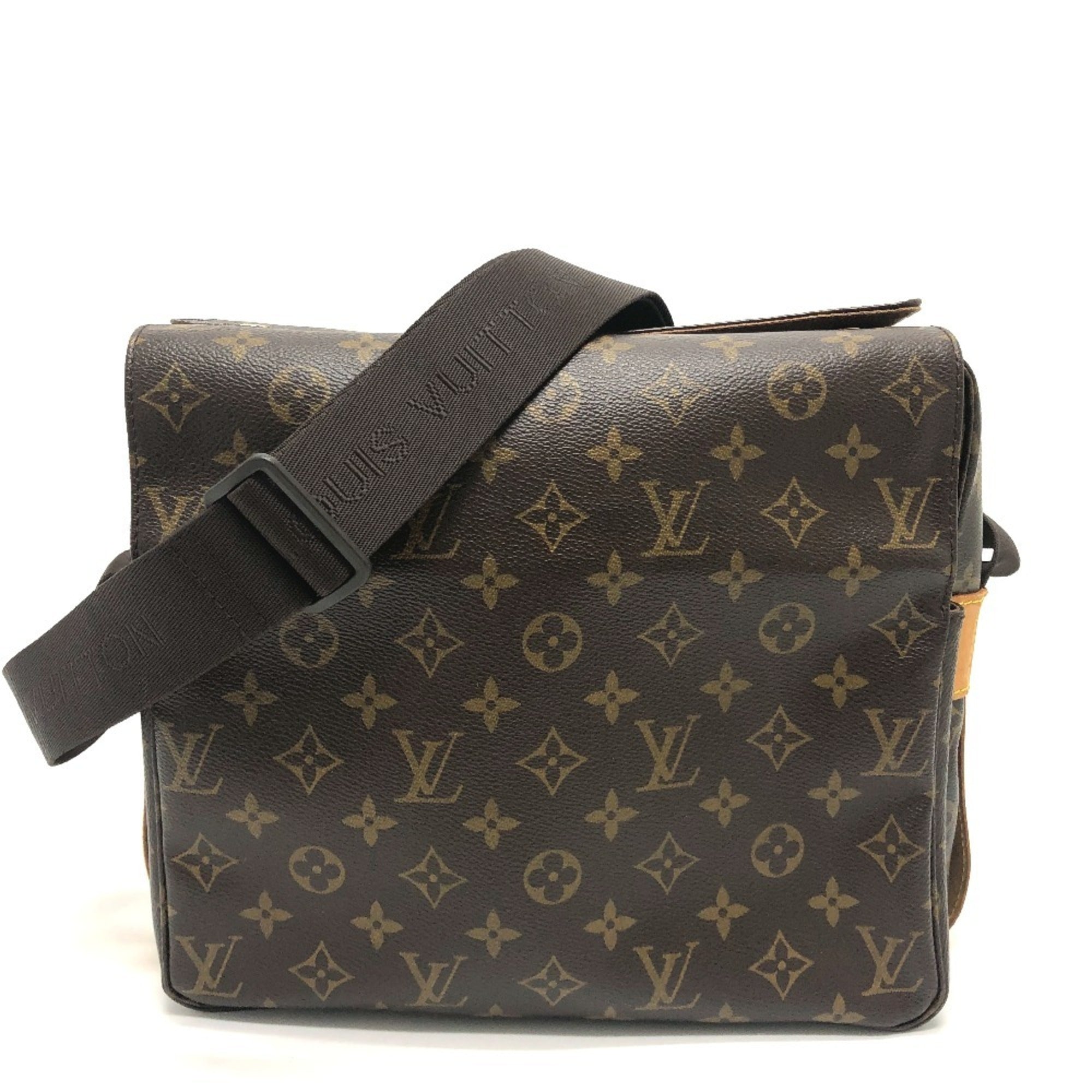 Louis Vuitton Brown Monogram Canvas Messenger Bag Shoulder Bag (Pre-Owned)