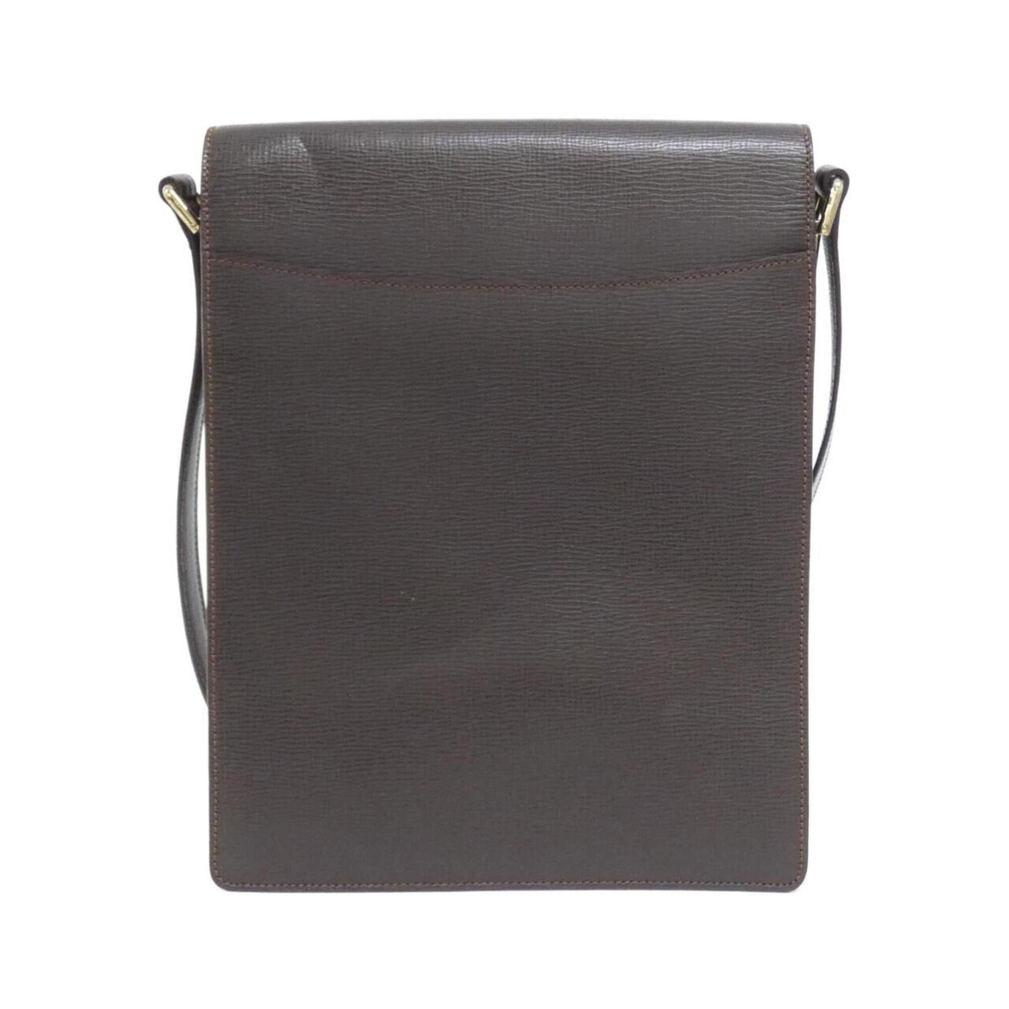 Loewe Brown Leather Shoulder Bag (Pre-Owned)