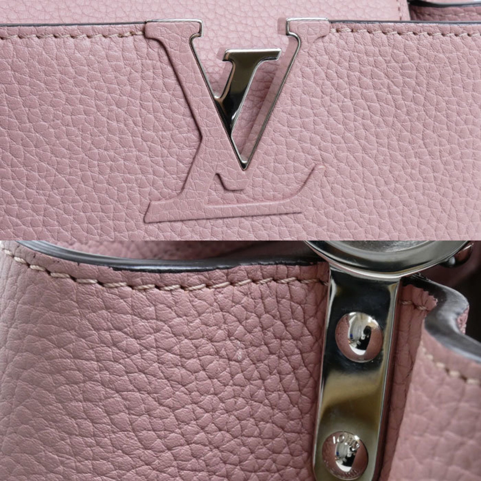 Louis Vuitton Magnolia Leather Shoulder Bag (Pre-Owned)