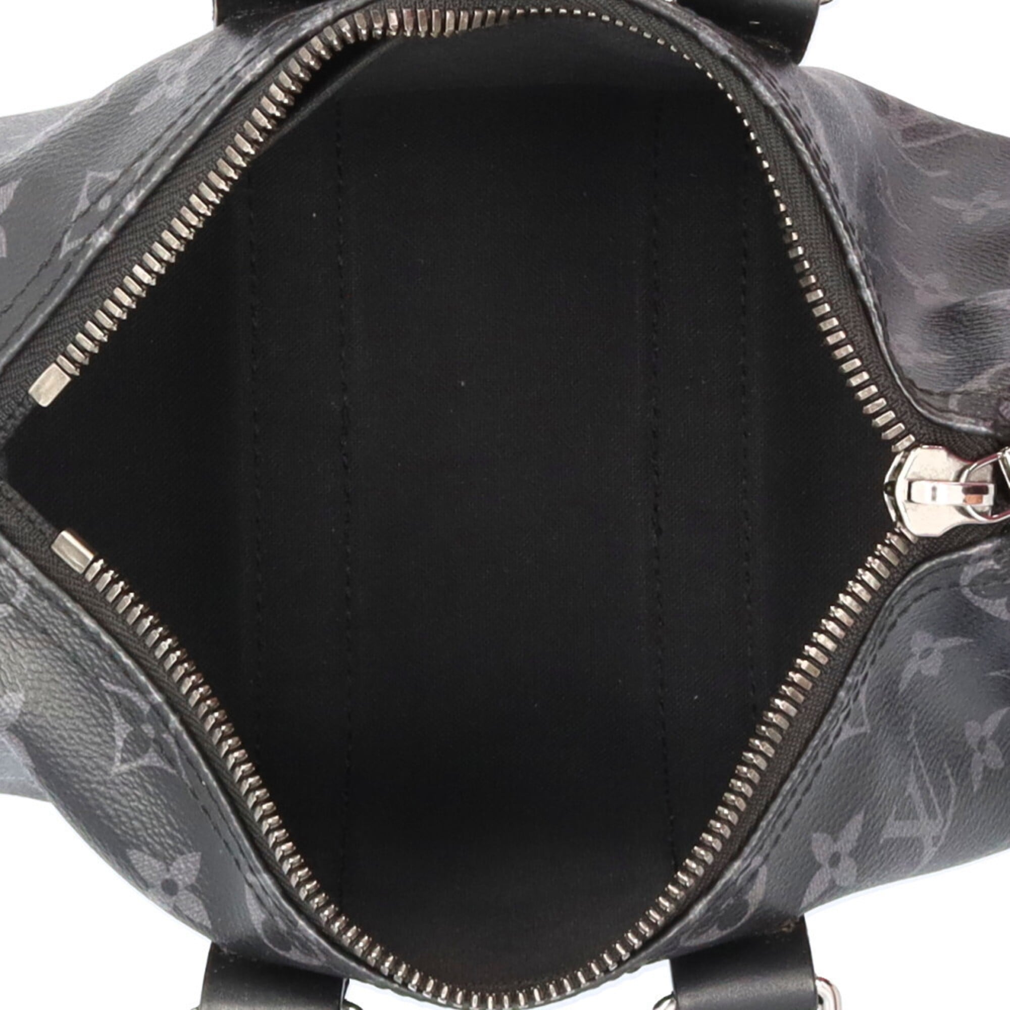 Louis Vuitton Black Gray Monogram Eclipse Shoulder Bag (Pre-Owned)