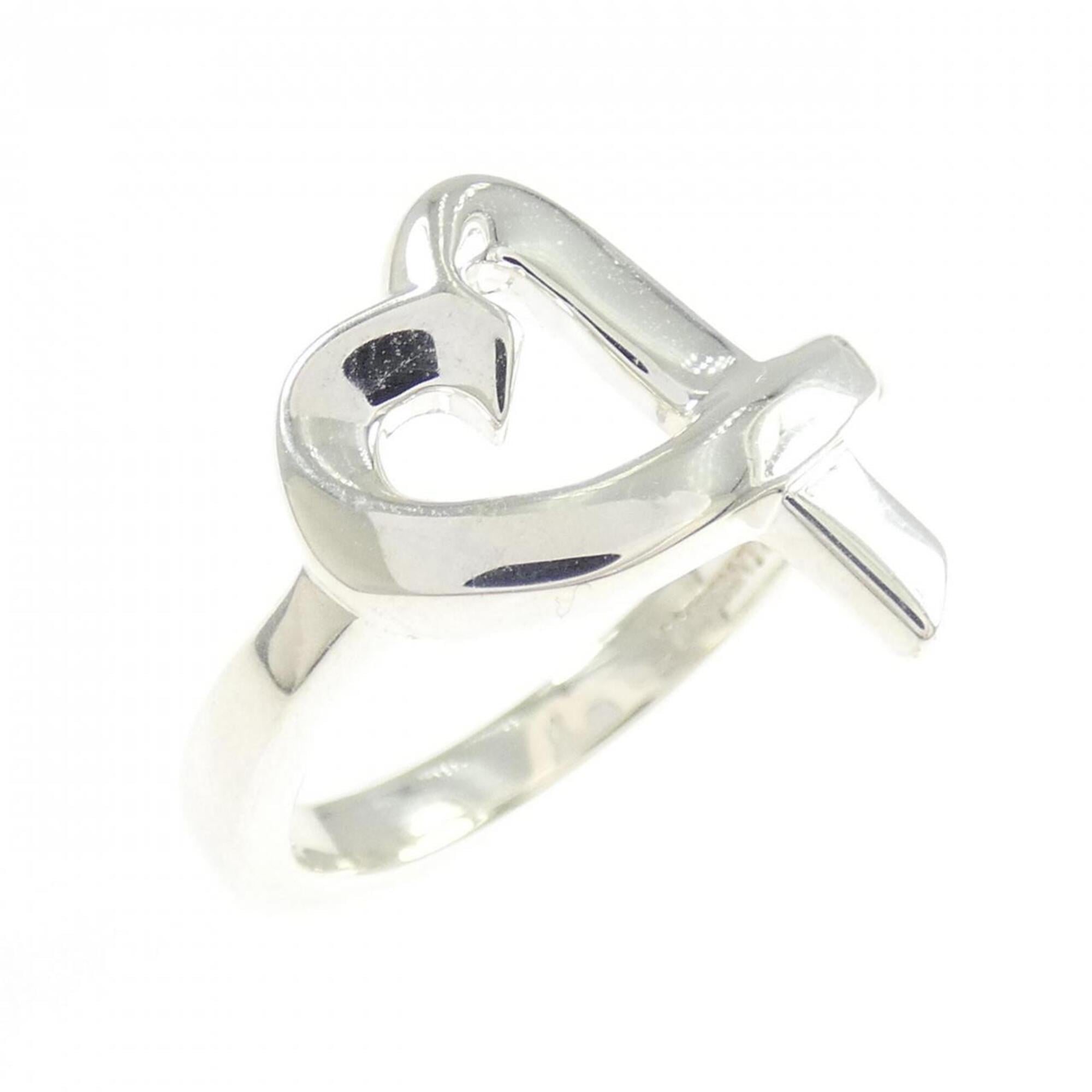 Tiffany Silver Silver 925 Band Ring (Pre-Owned)