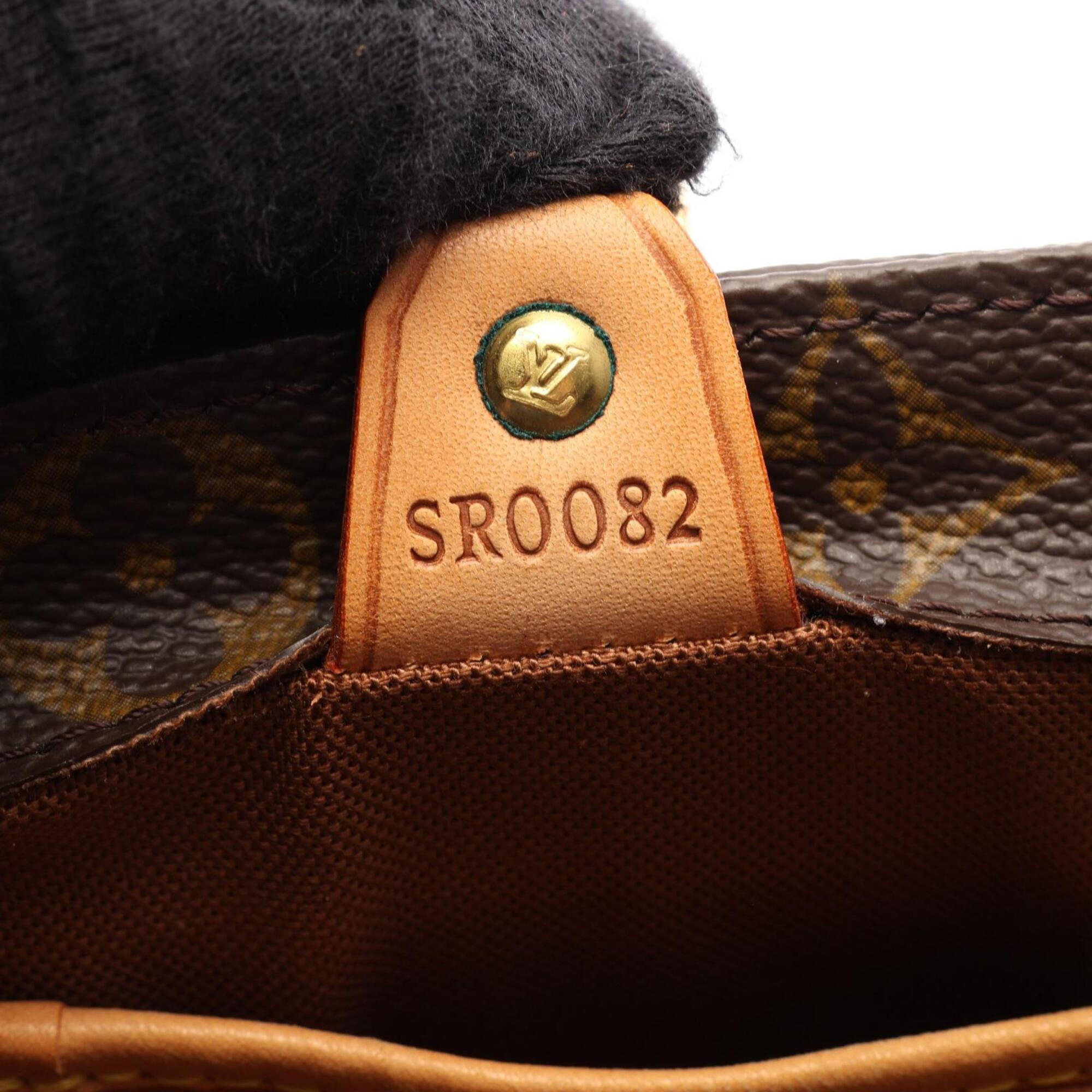 Louis Vuitton Brown Coated Canvas Leather Handbag (Pre-Owned)