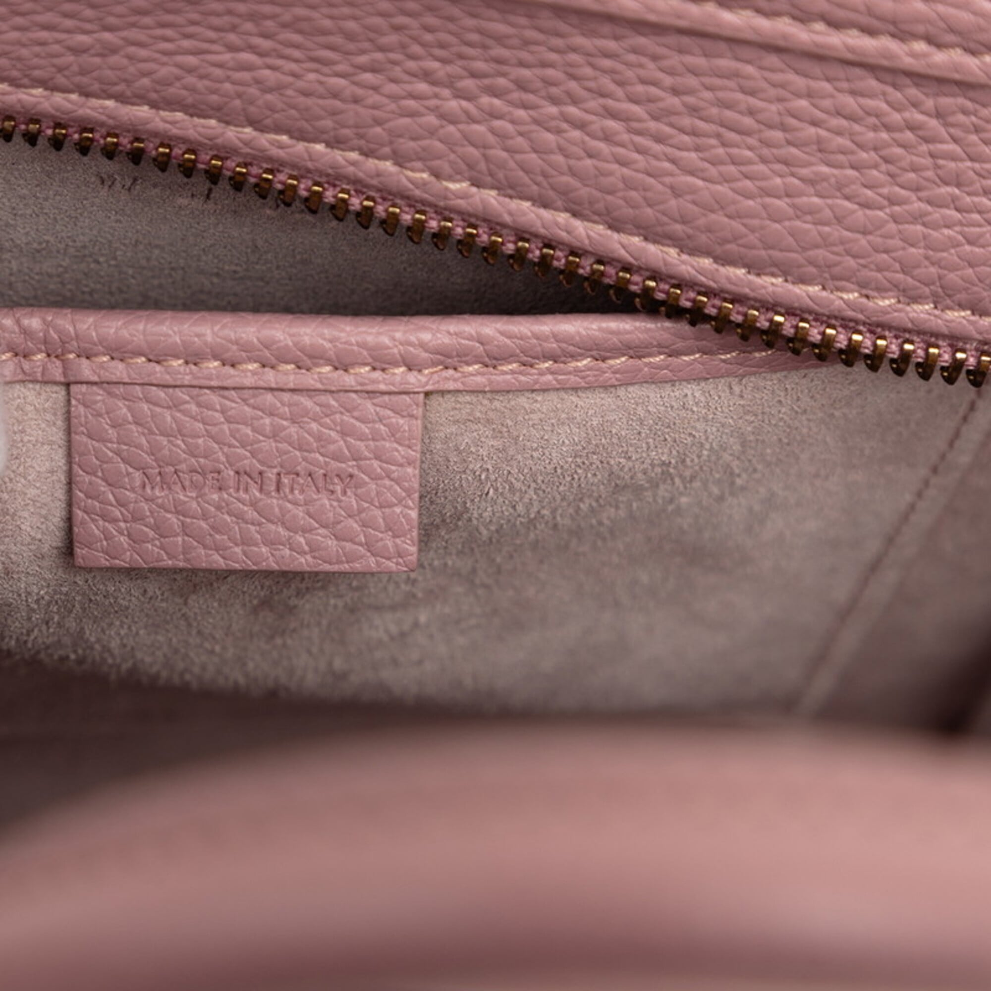 Celine Pink Leather Handbag Shoulder Bag (Pre-Owned)