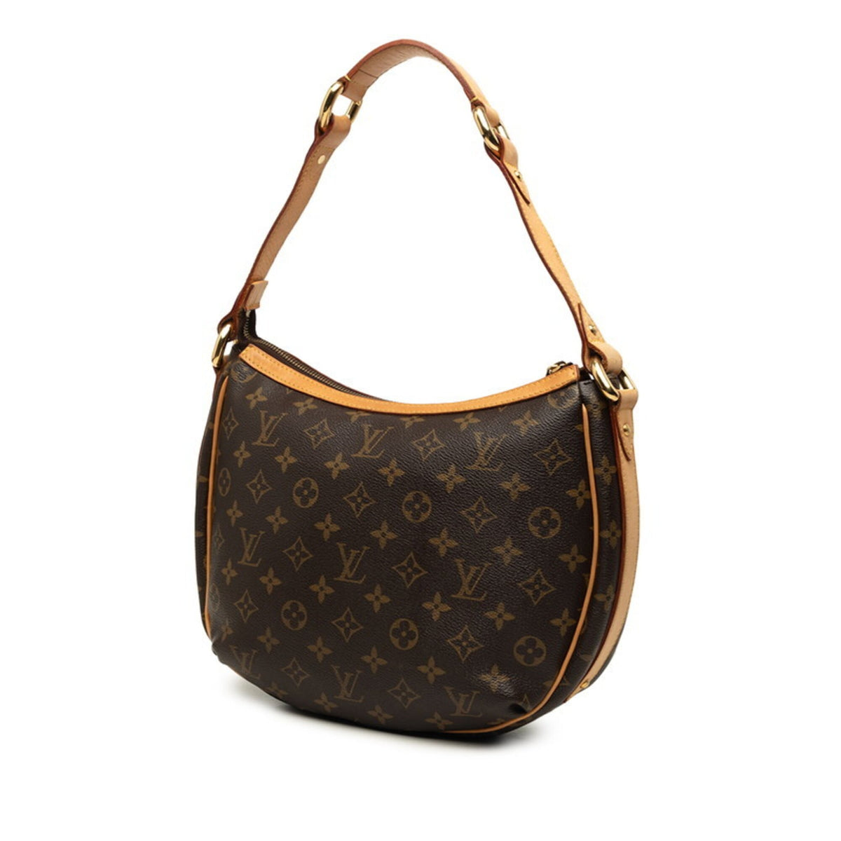 Louis Vuitton Monogram Brown Pvc Leather Shoulder Bag (Pre-Owned)