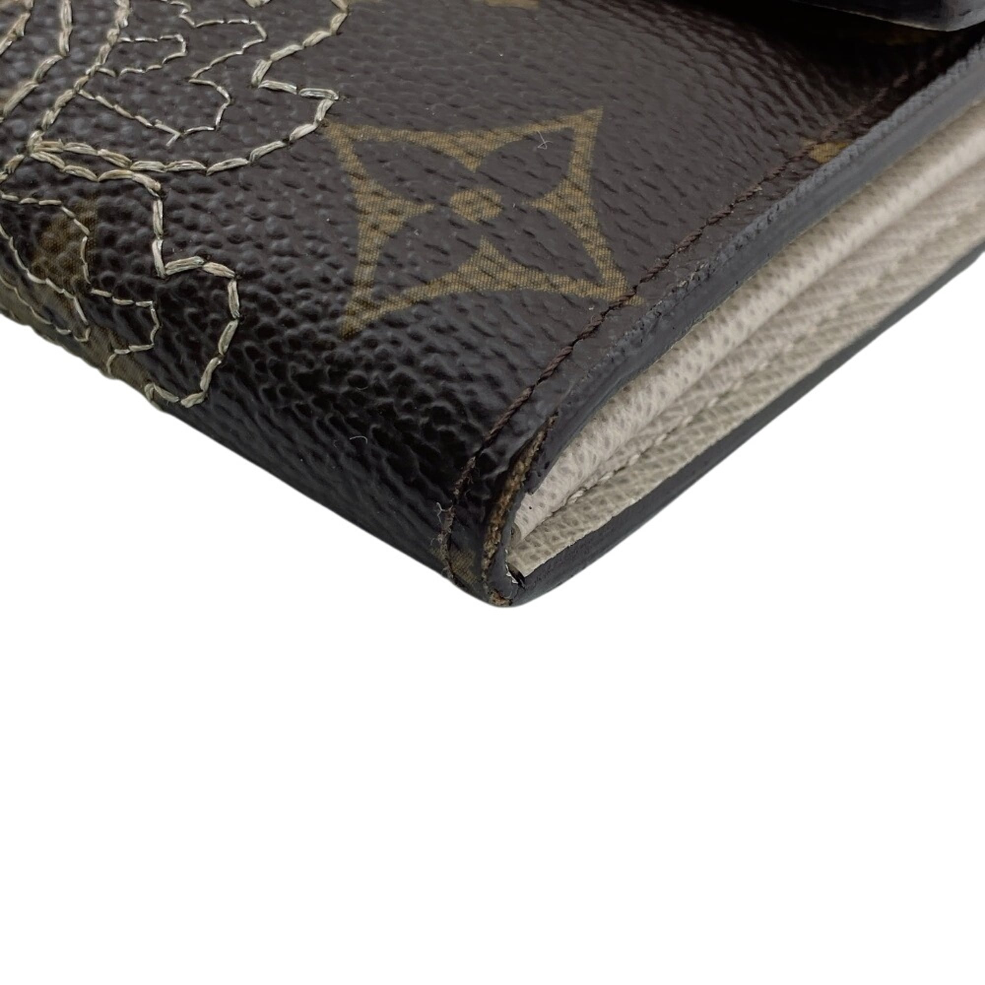 Louis Vuitton Brown Galle Monogram Monogram Long Wallet (Bi-Fold) (Pre-Owned)