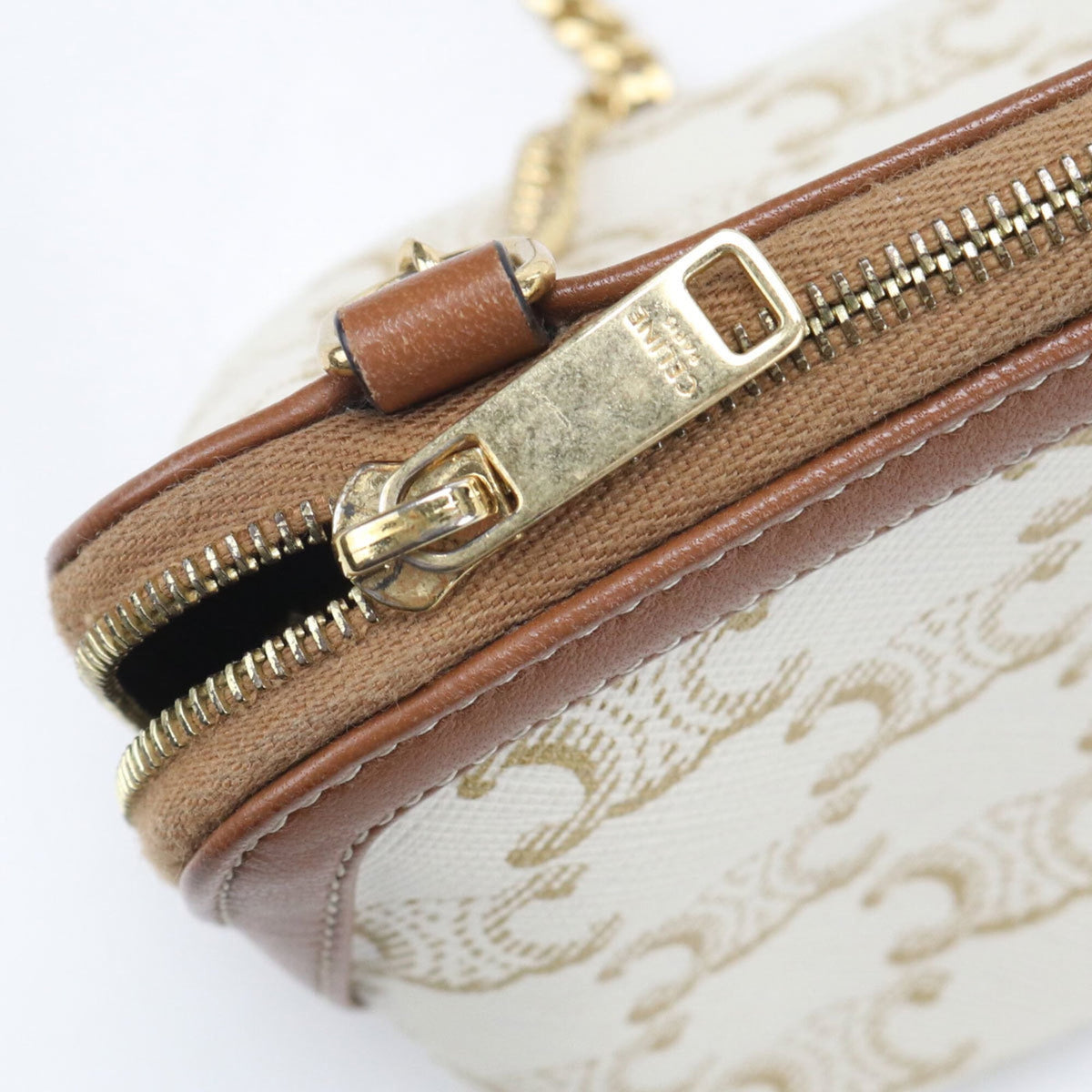 Celine White Pvc Shoulder Bag (Pre-Owned)
