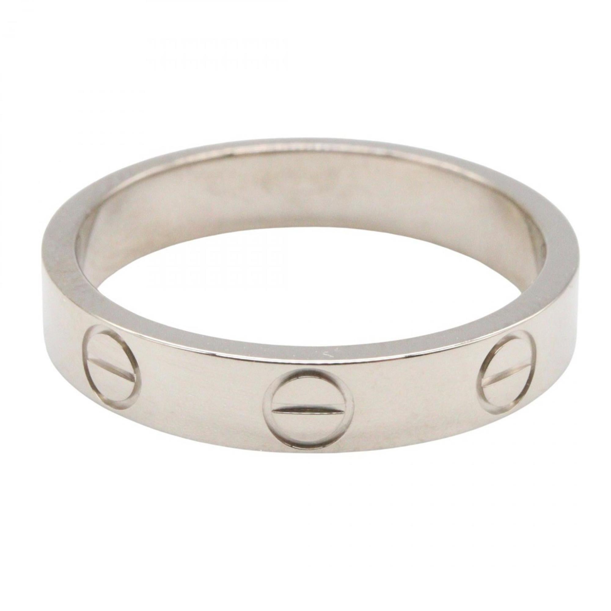 Cartier White Gold White Gold (18K) Band Ring (Pre-Owned)