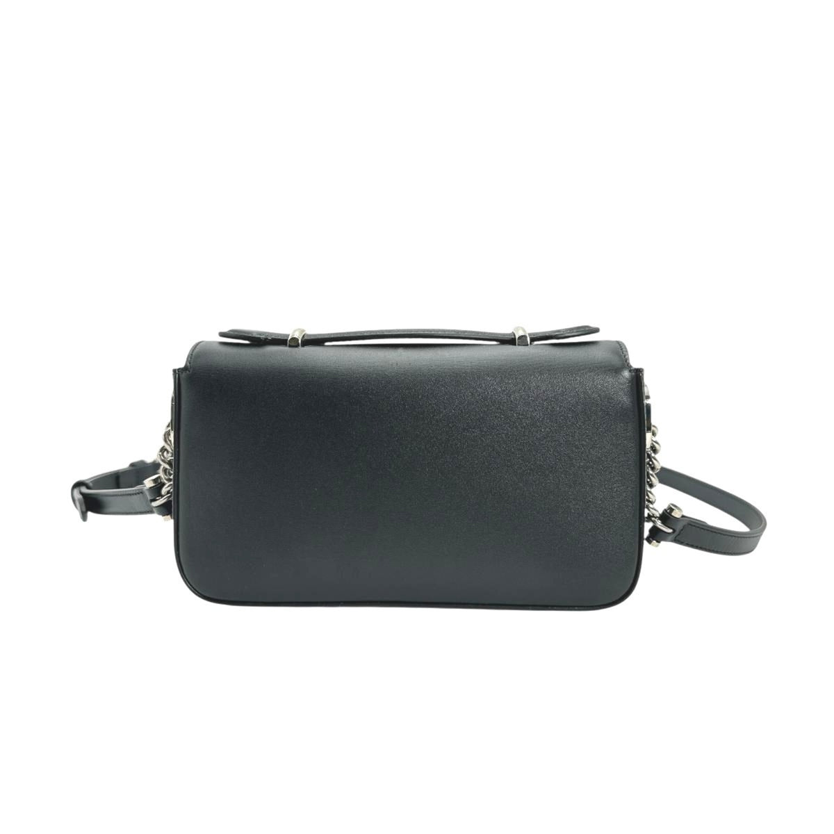 Gucci Black Leather Shoulder Bag (Pre-Owned)