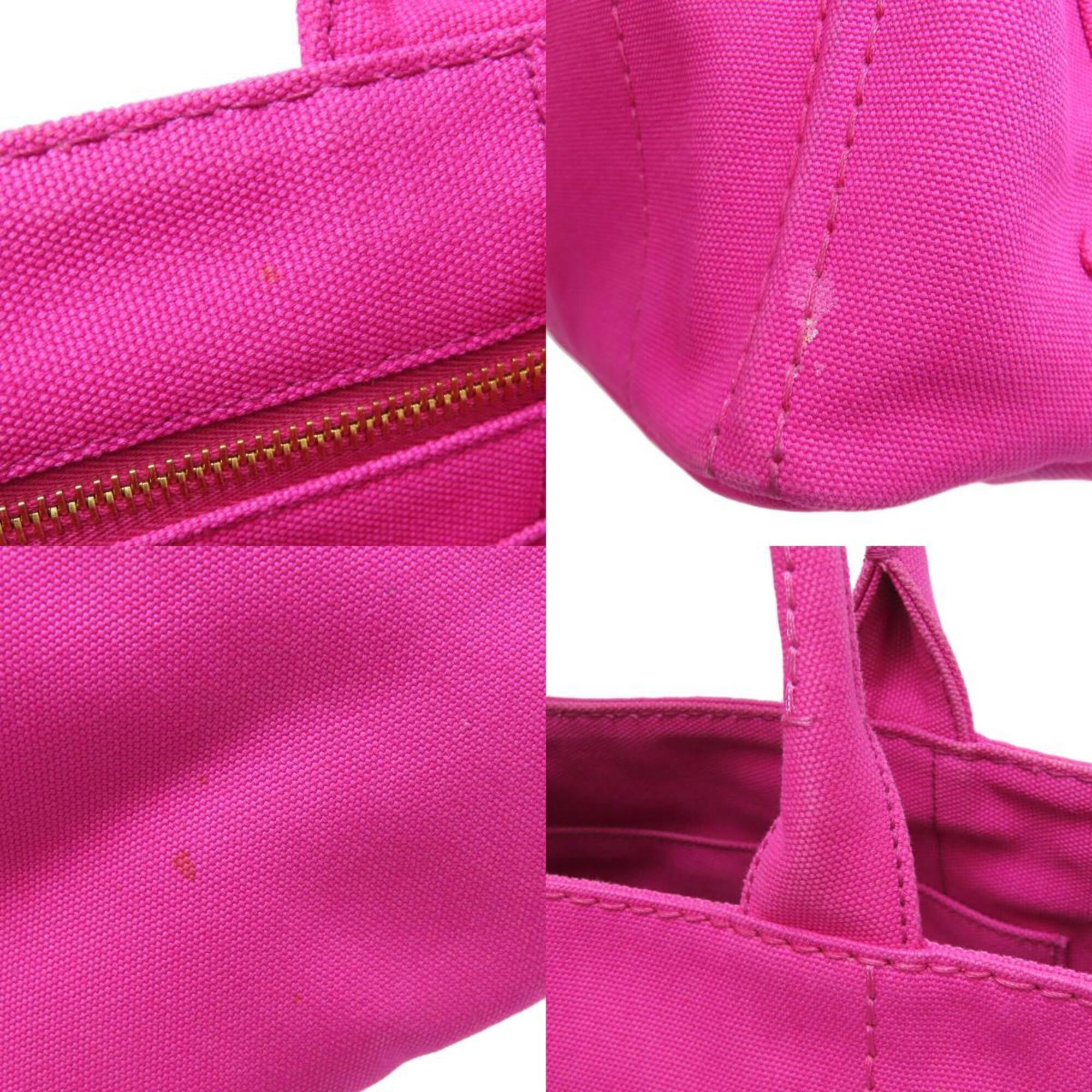 Prada Pink Canapa Handbag (Pre-Owned)