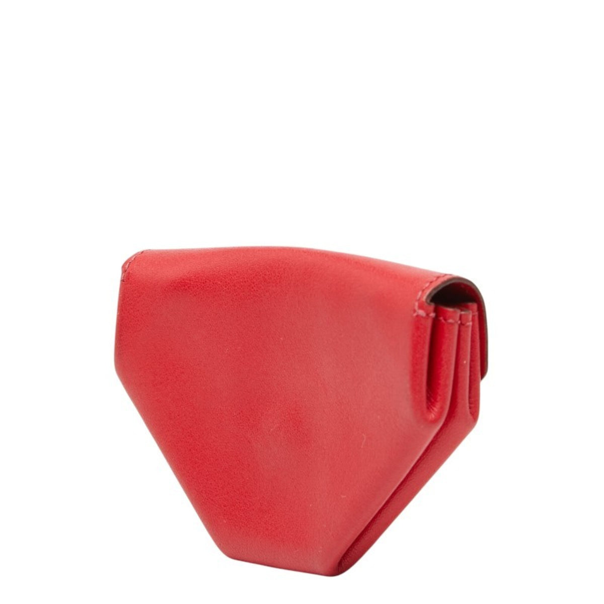 Hermes Red Color Rouge Casaque Coin Purse/Coin Case (Pre-Owned)