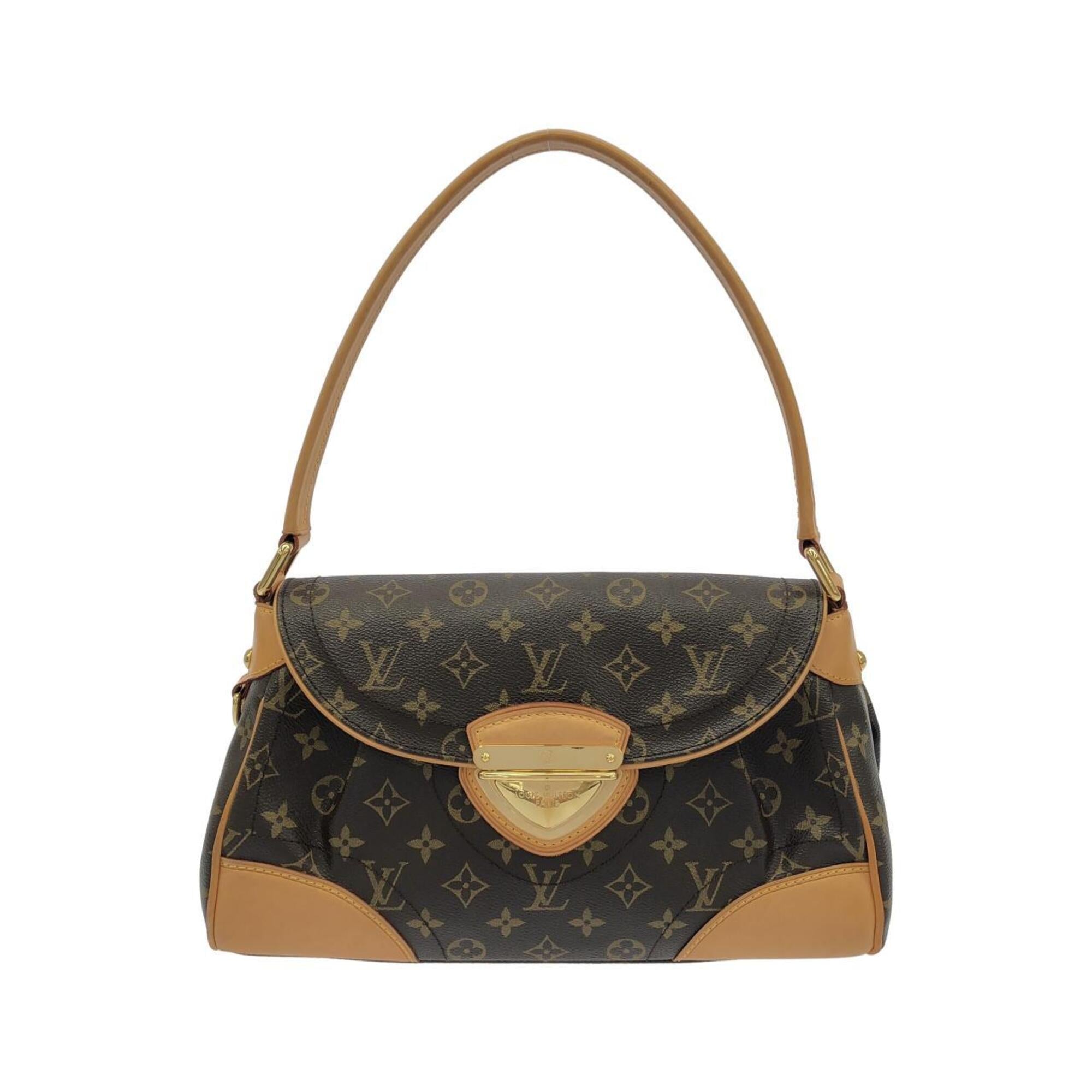 Louis Vuitton Brown Coated Canvas Shoulder Bag (Pre-Owned)