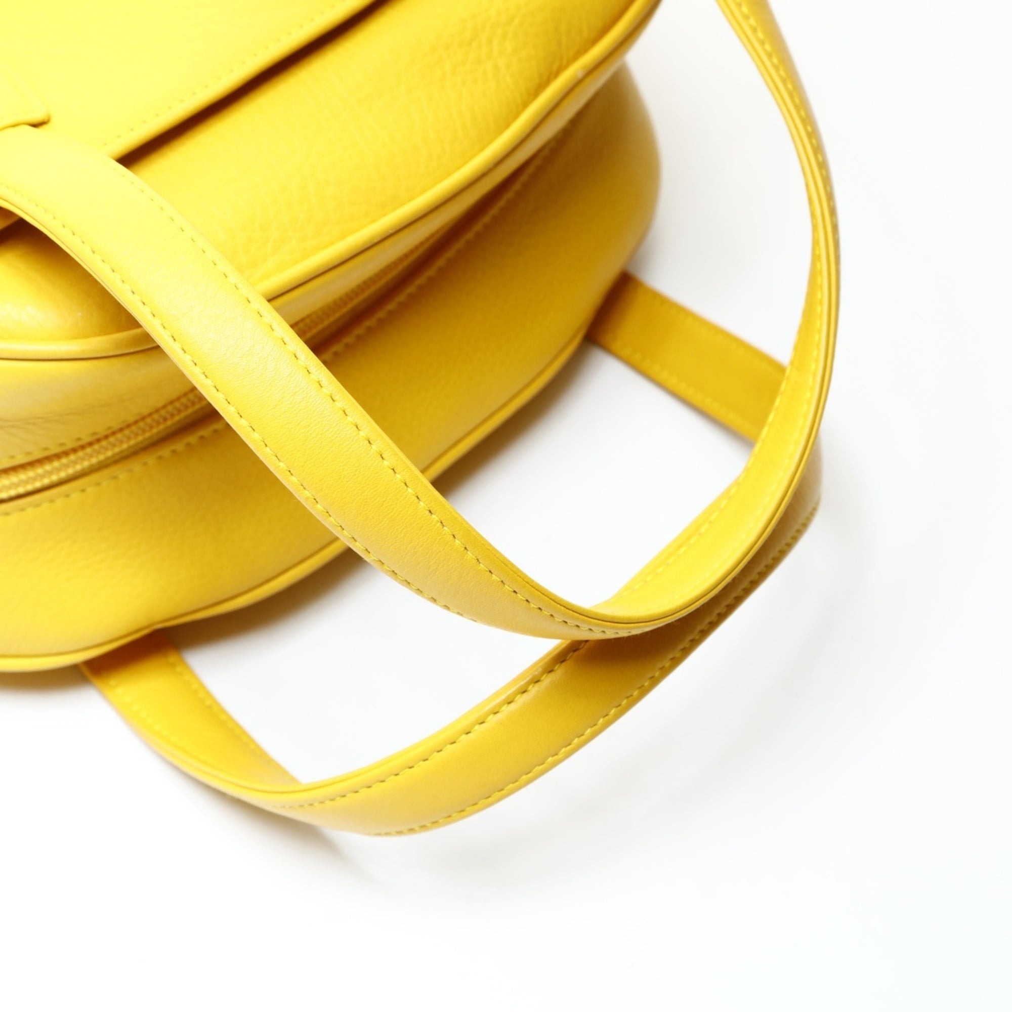 Christian Dior Yellow Leather Handbag (Pre-Owned)