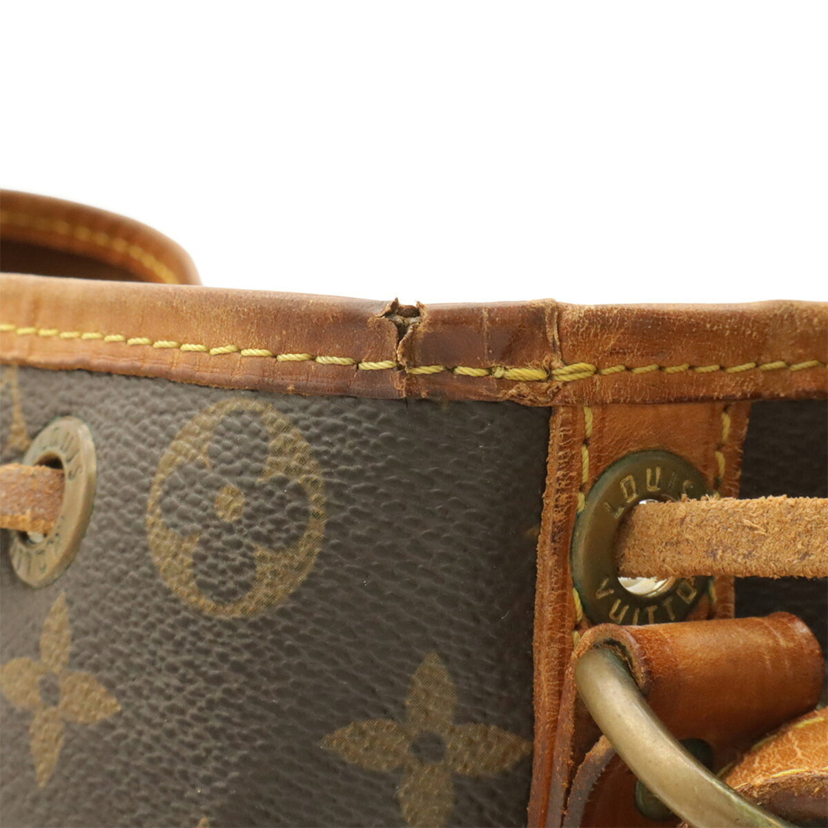 Louis Vuitton Brown Monogram Canvas Pvc Coated Canvas Shoulder Bag (Pre-Owned)