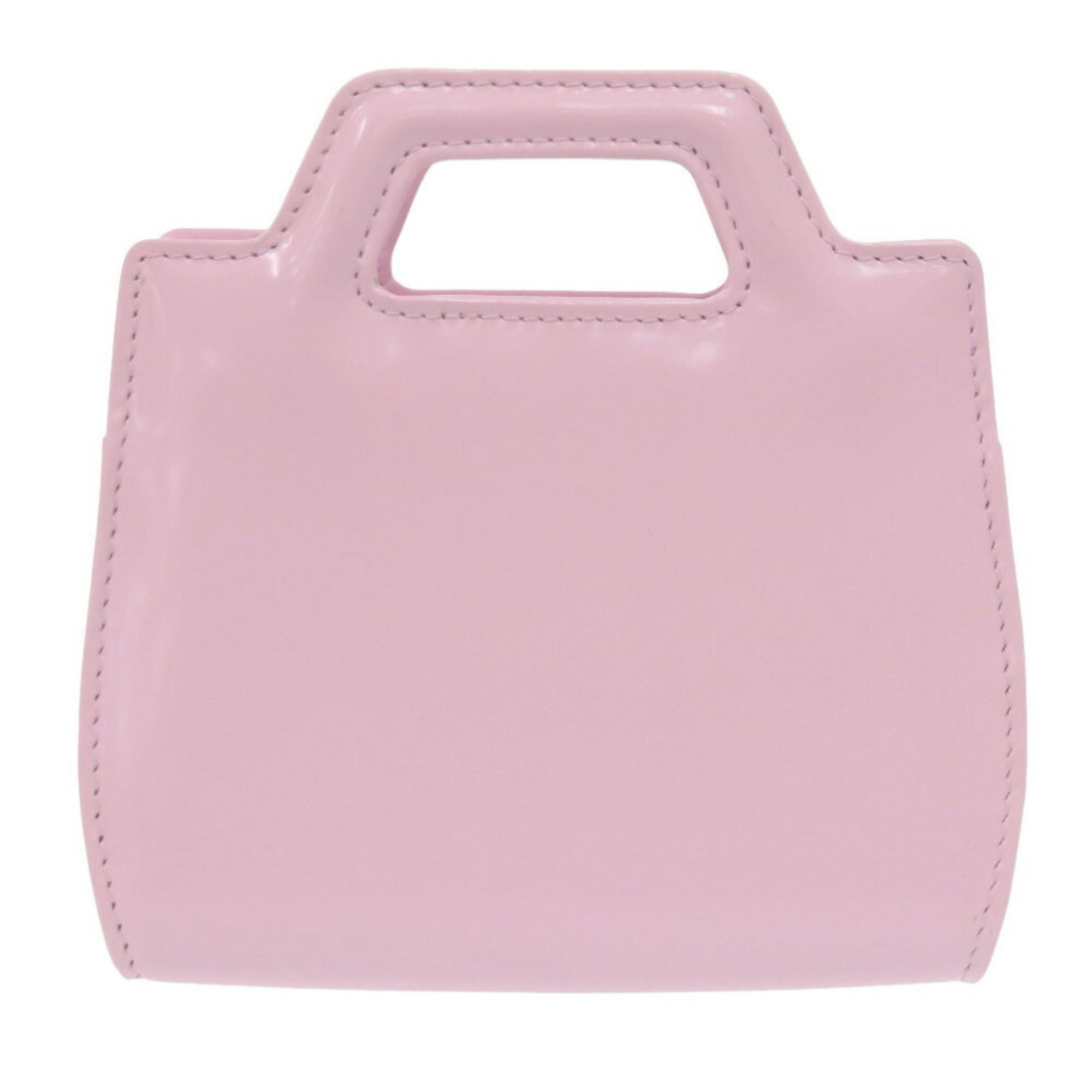 Salvatore Ferragamo Pink Leather Shoulder Bag (Pre-Owned)