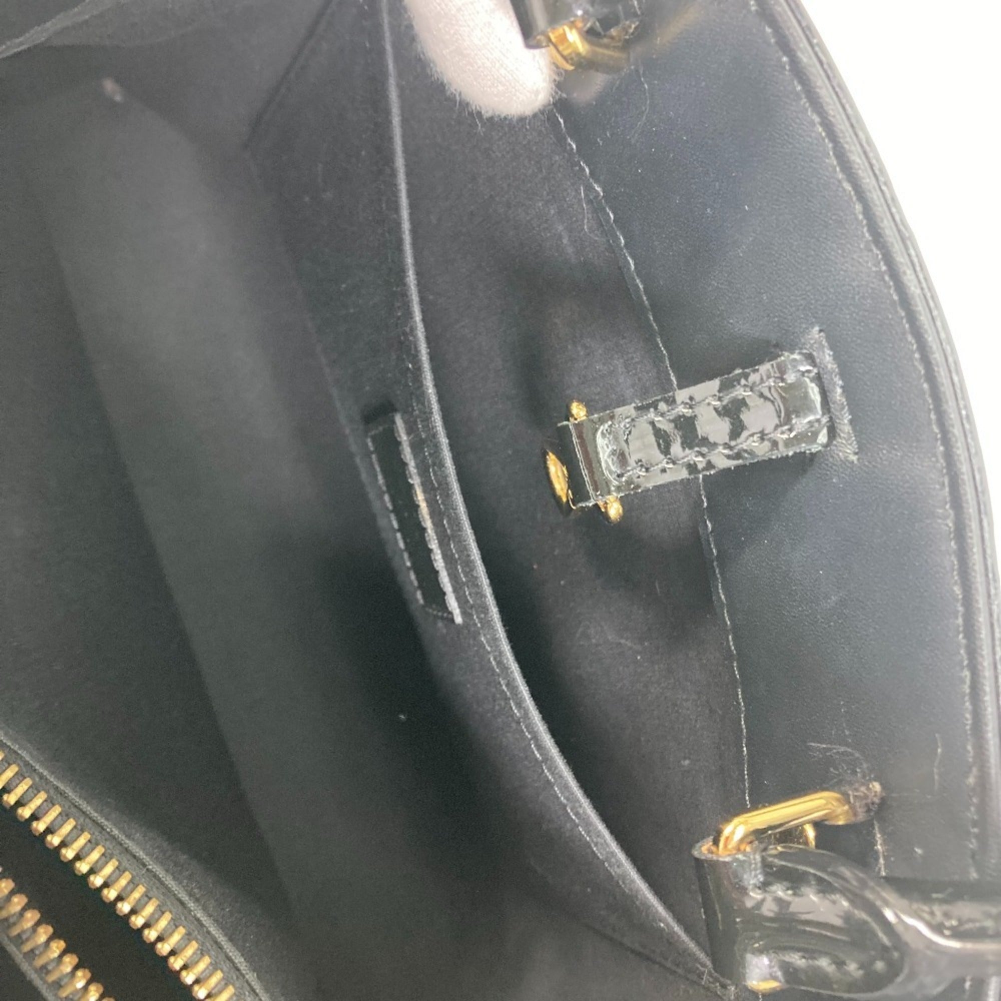 Louis Vuitton Monogram Vernis Black Noir Monogram Vernis Handbag Shoulder Bag (Pre-Owned)