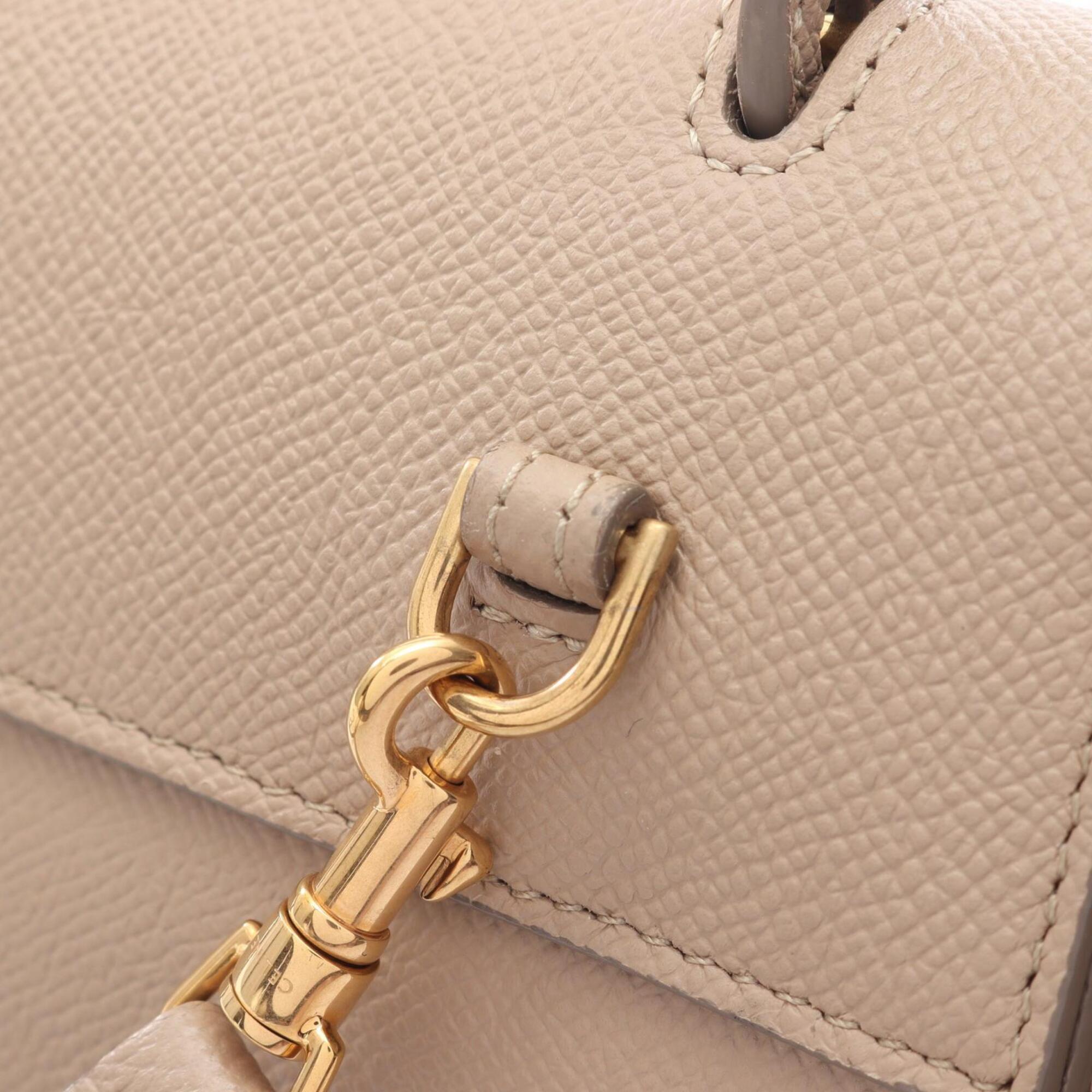 Celine Beige Leather Handbag (Pre-Owned)