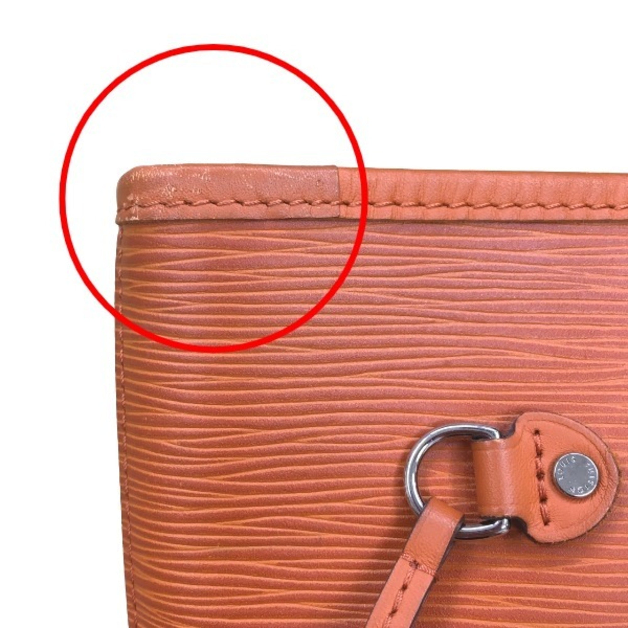 Louis Vuitton Orange Epi Leather Tote Bag (Pre-Owned)