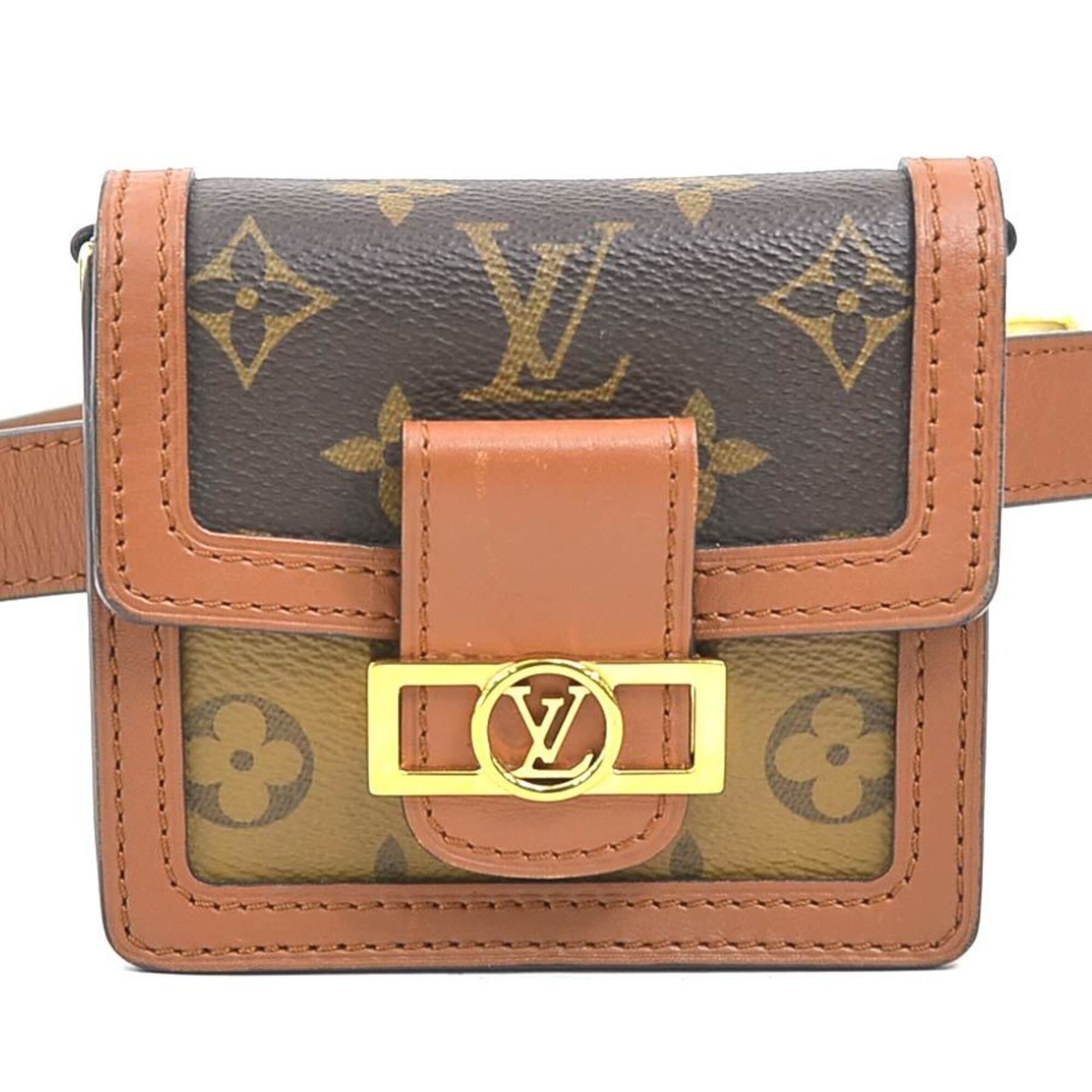 Louis Vuitton Brown Monogram Reverse Monogram Reverse Fanny Pack Shoulder Bag (Pre-Owned)