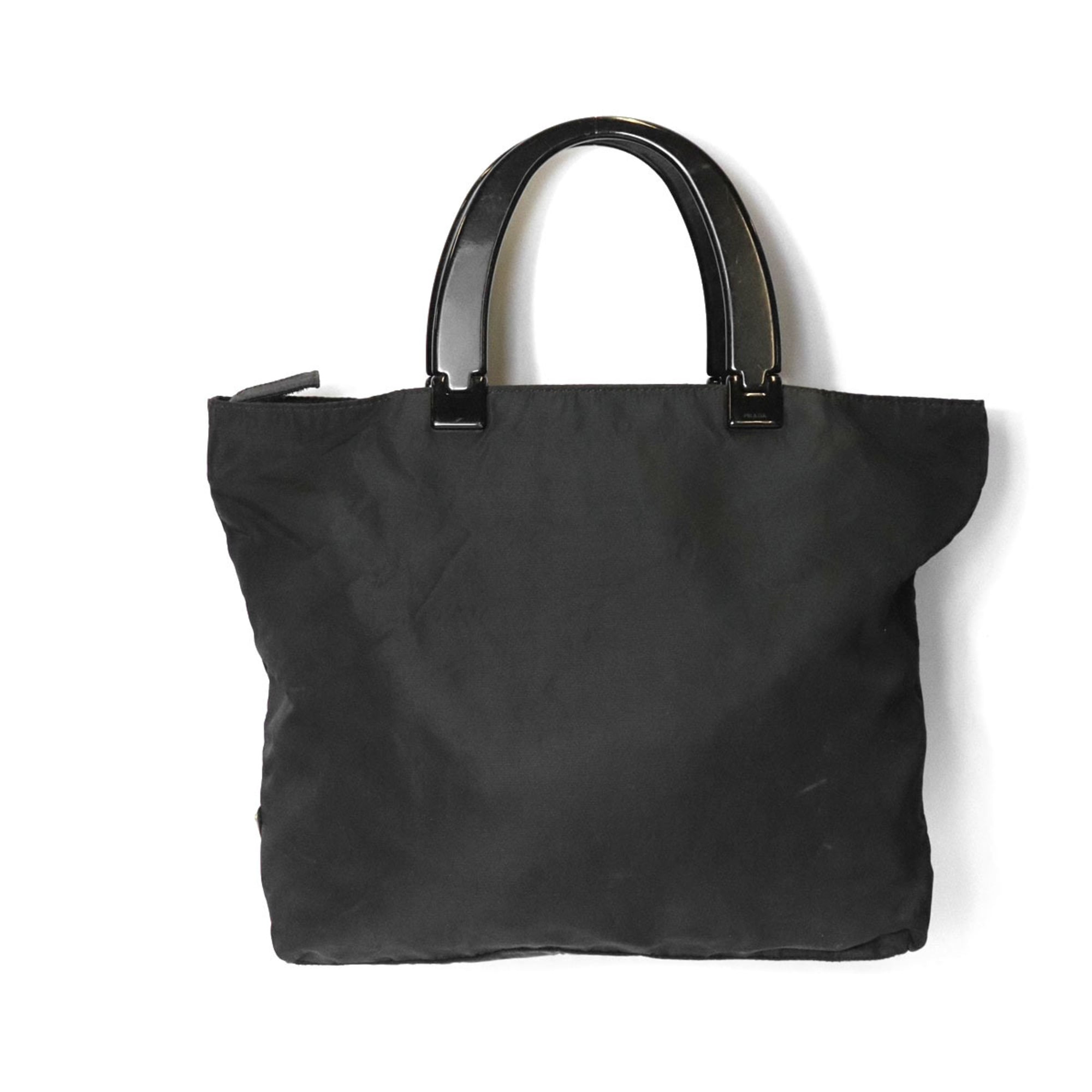 Prada Black Nylon Handbag (Pre-Owned)
