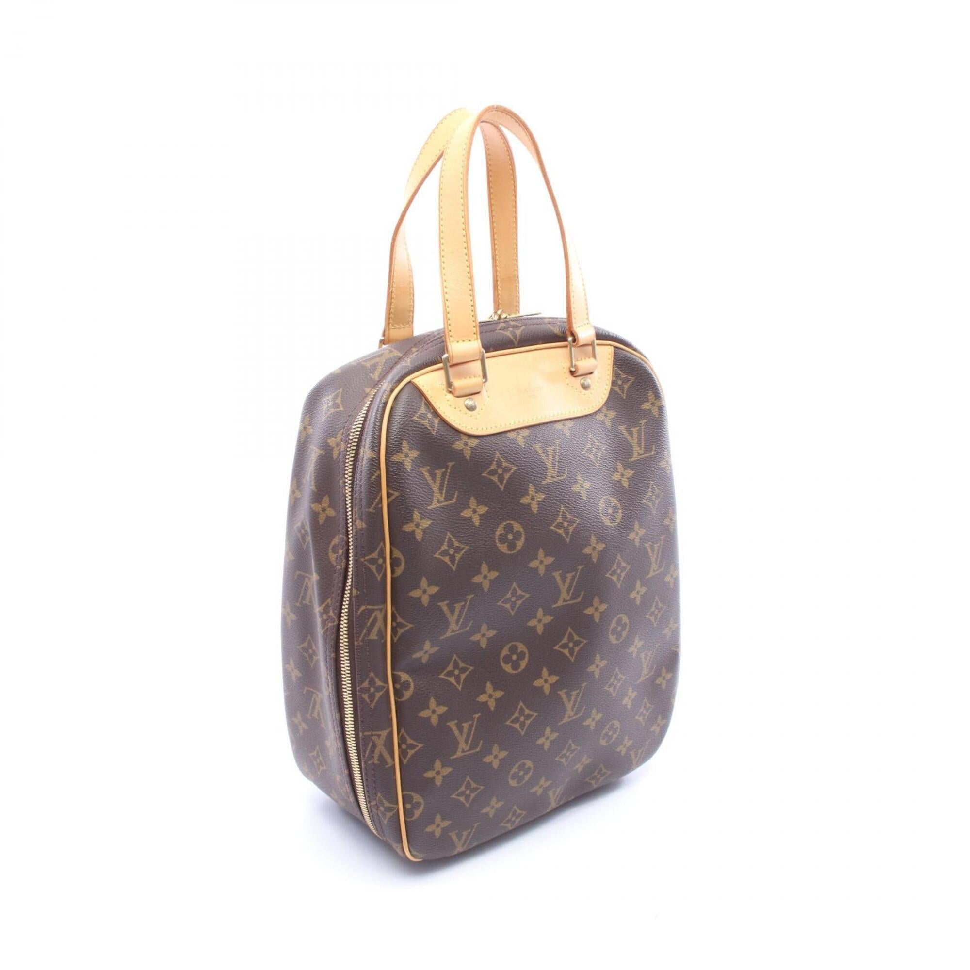 Louis Vuitton Brown Coated Canvas Pvc Leather Monogram Handbag (Pre-Owned)