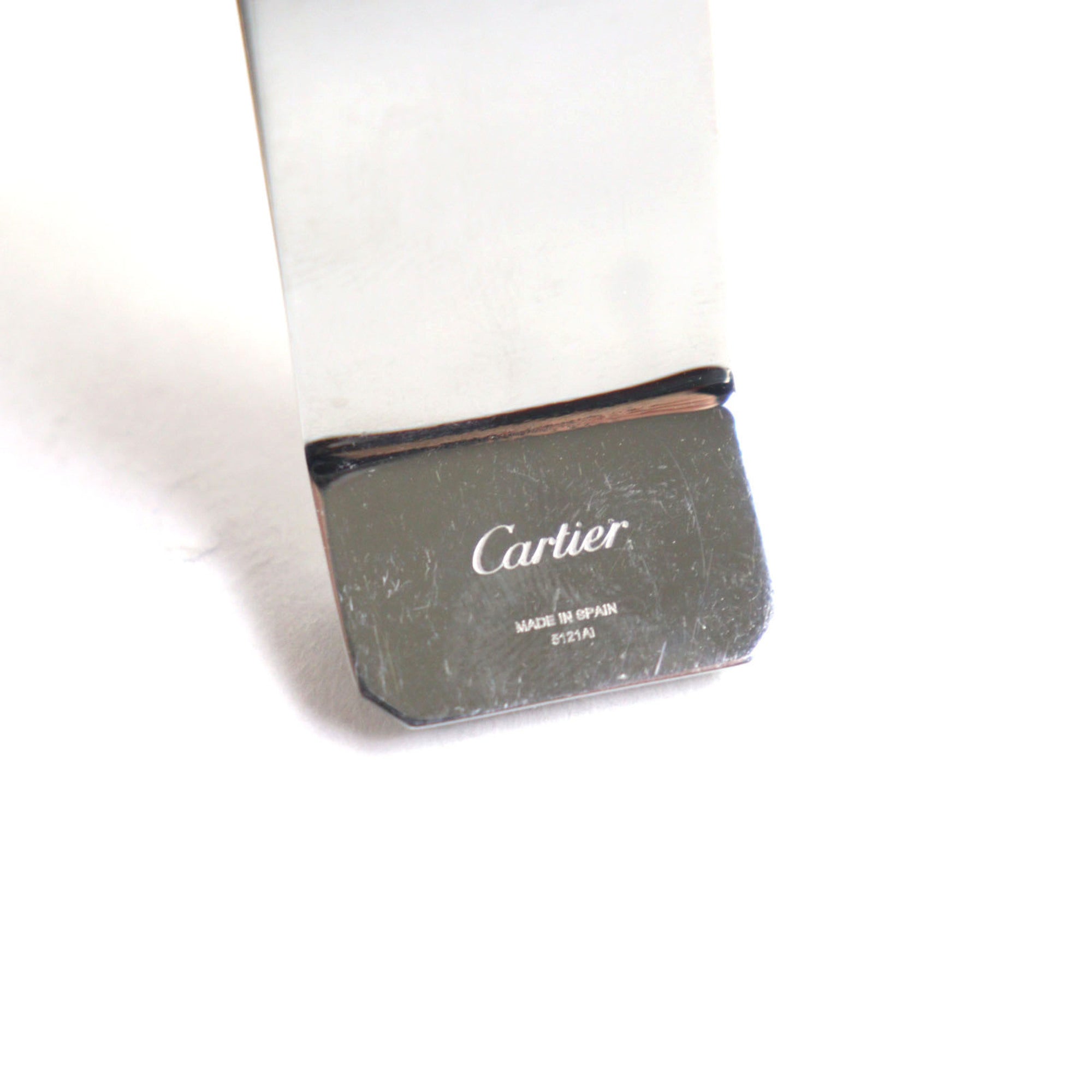 Cartier Silver Money Clip (Pre-Owned)