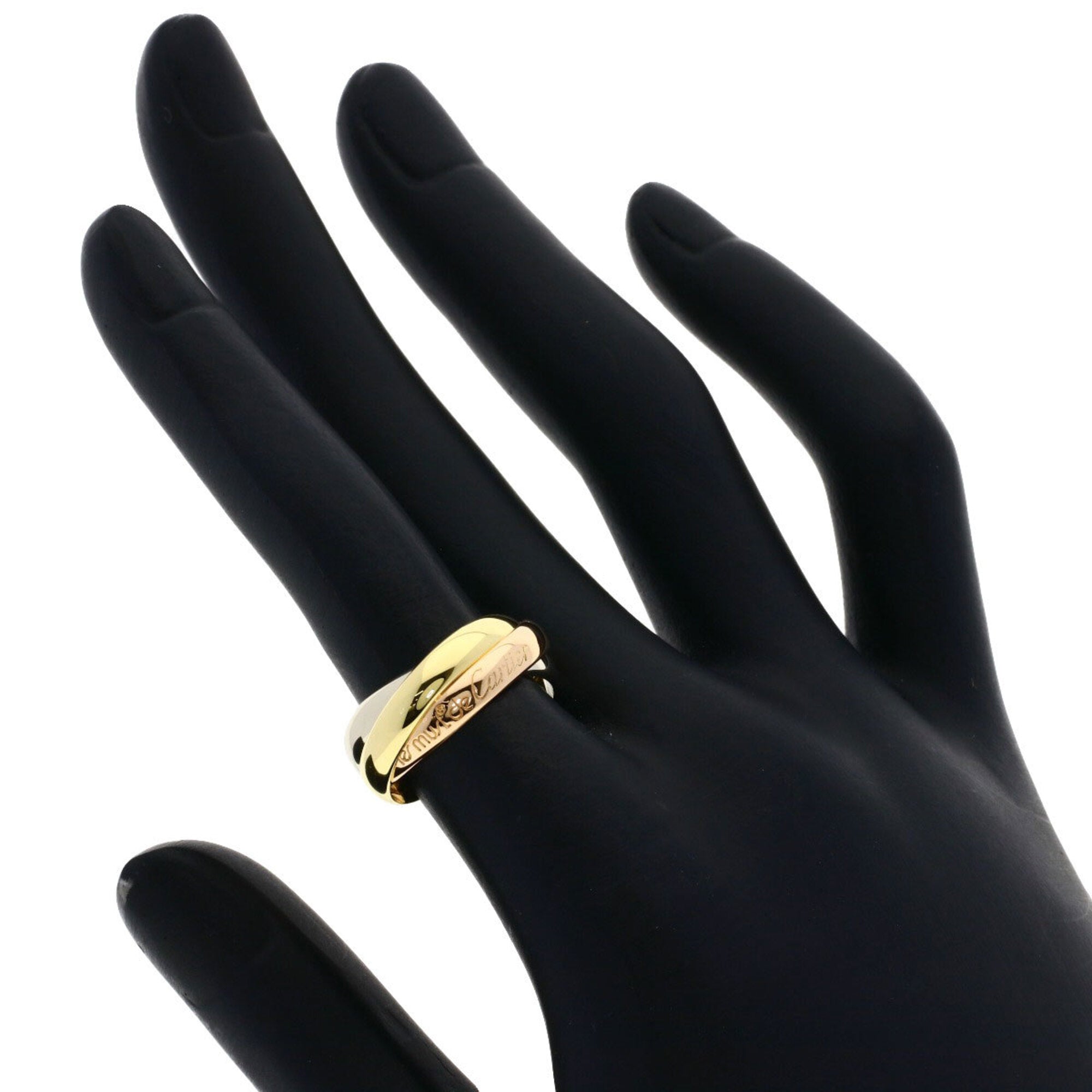 Cartier Yellow Gold (18K) Pink Gold (18K) White Gold (18K) Band Ring (Pre-Owned)