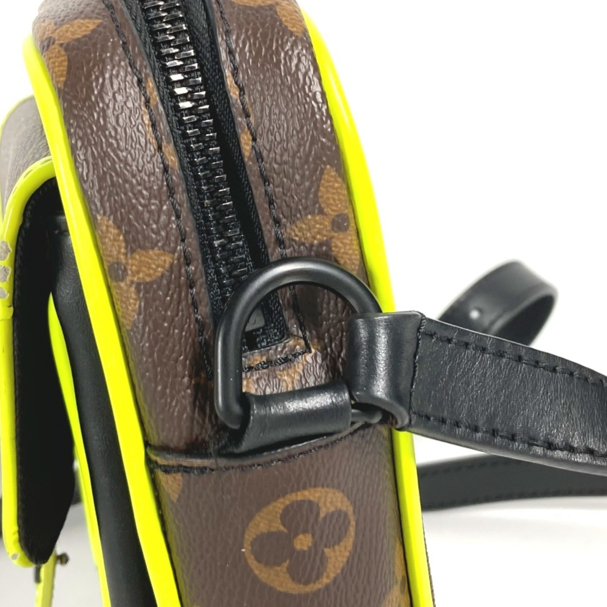 Louis Vuitton Brown Yellow Monogram Pochette Shoulder Bag (Pre-Owned)