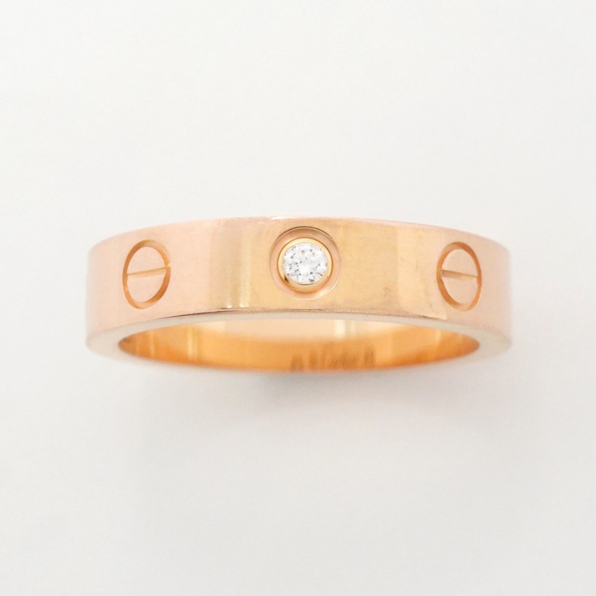 Cartier Pink Gold (18K) Band Ring (Pre-Owned)