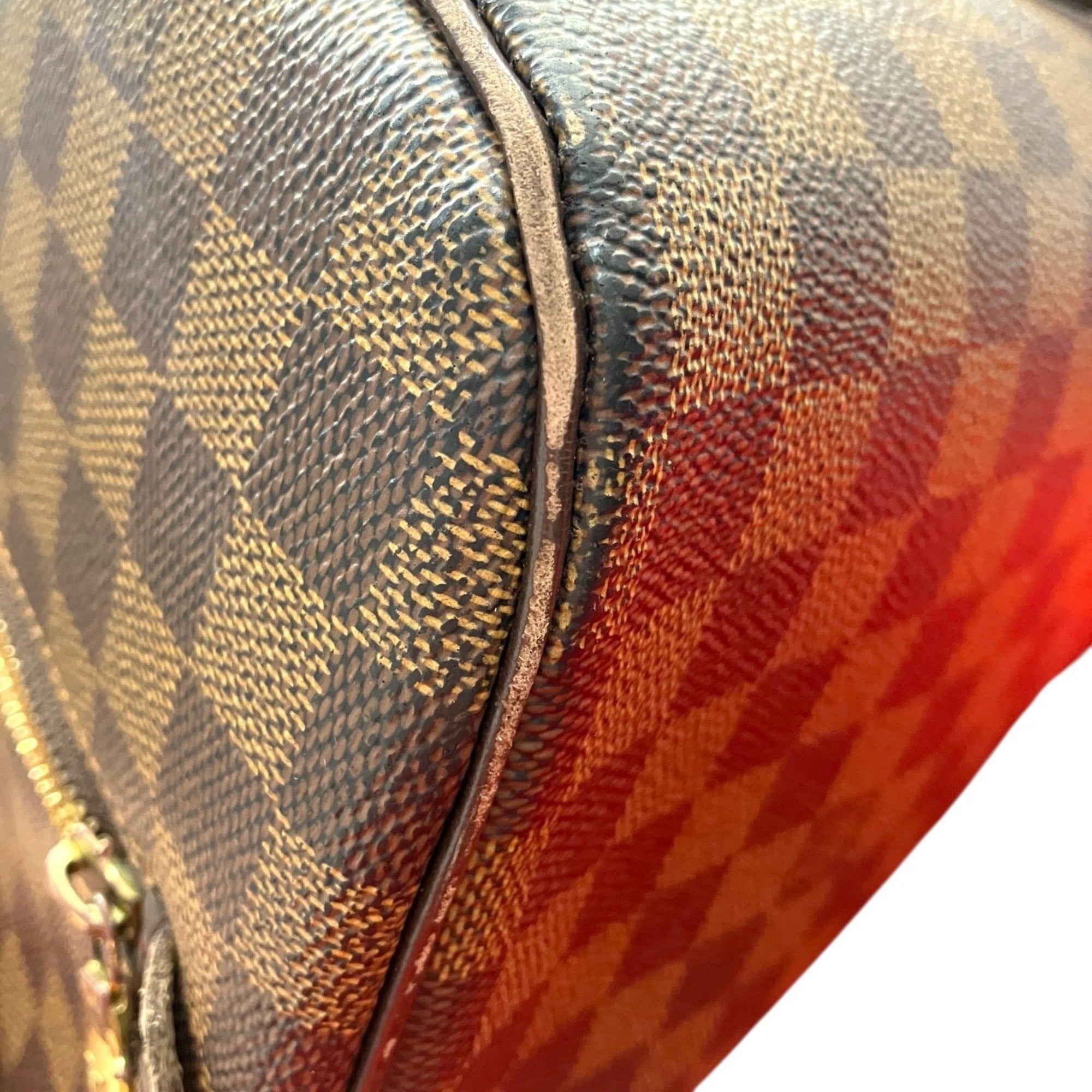 Louis Vuitton Brown Damier Canvas Ebene Galle Damier Canvas Handbag (Pre-Owned)