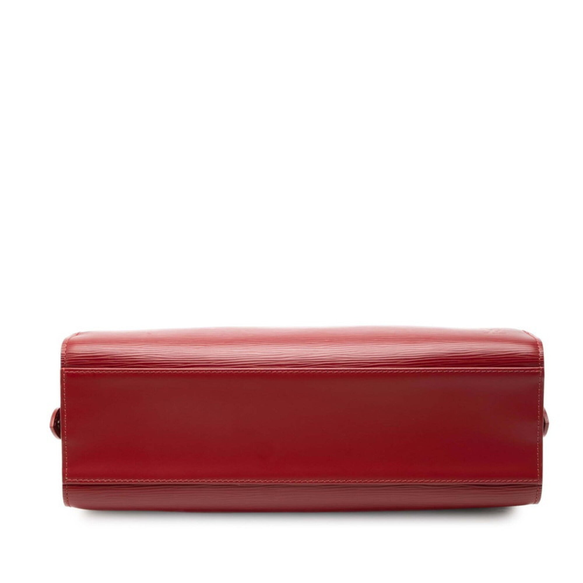 Louis Vuitton Red Color Ruby Leather Handbag (Pre-Owned)