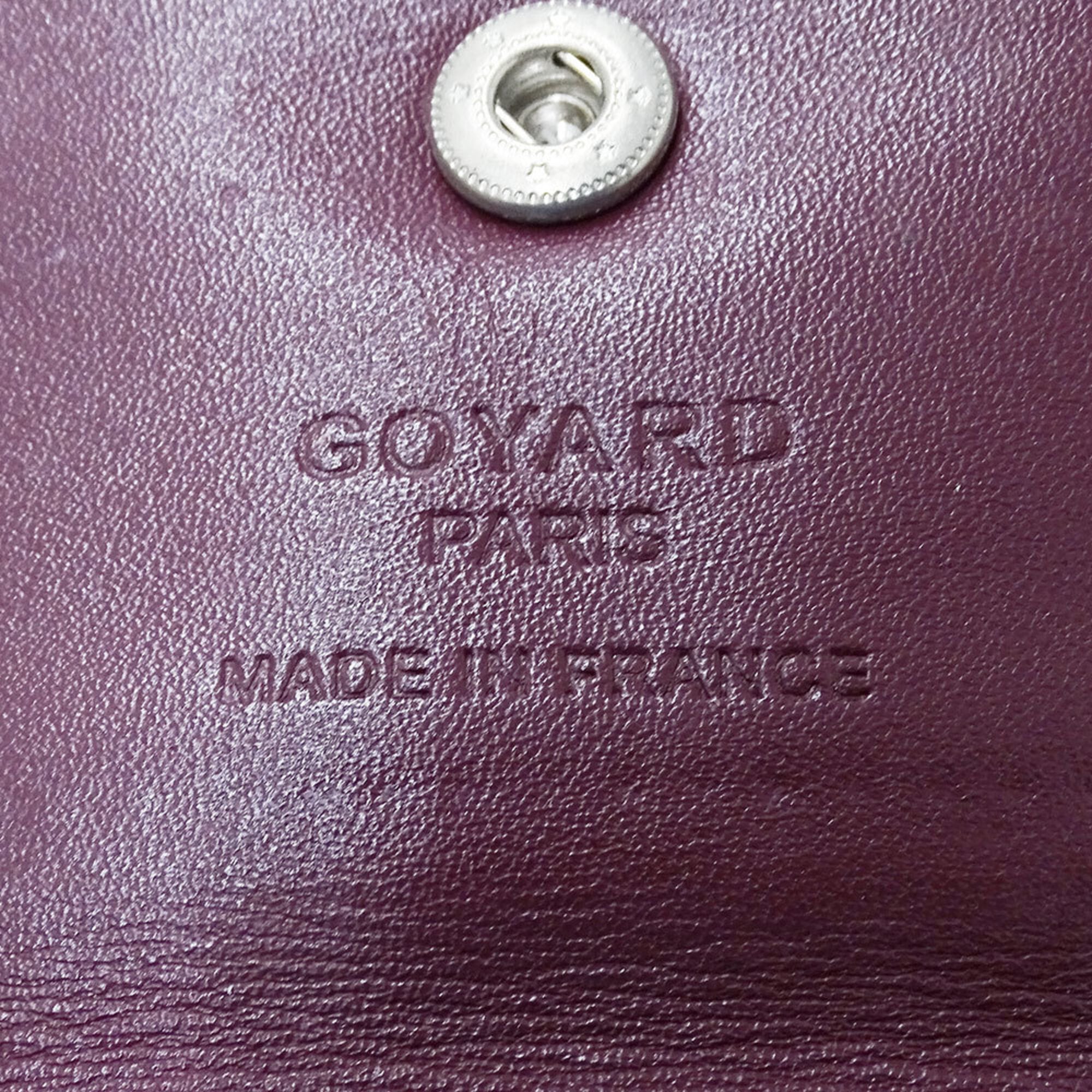 Goyard Bordeaux Coated Canvas Handbag Pouch Tote Bag (Pre-Owned)