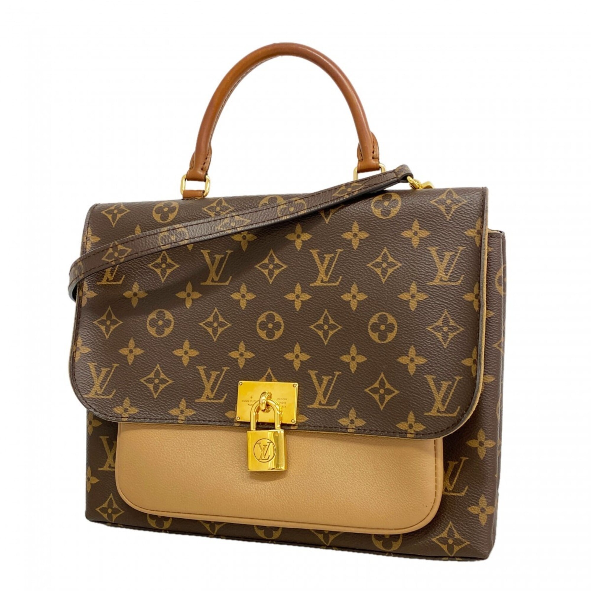 Louis Vuitton Brown Handbag (Pre-Owned)