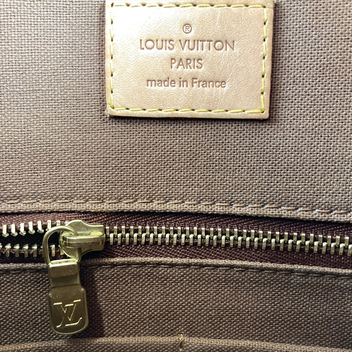 Louis Vuitton Black Blue Brown Galle Monogram Monogram Tote Bag (Pre-Owned)