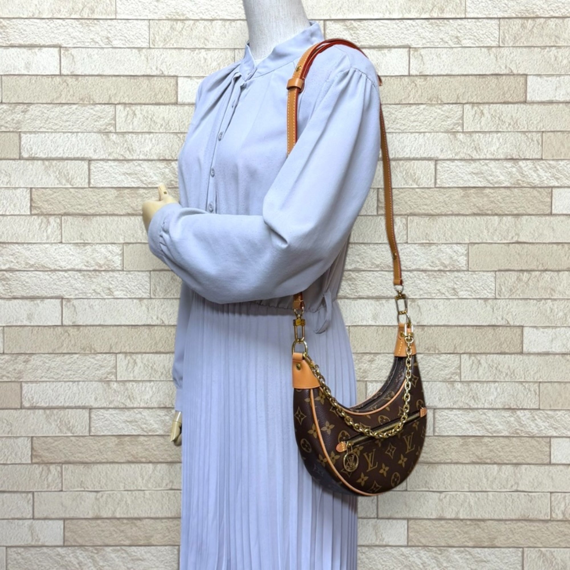 Louis Vuitton Brown Monogram Or Monogram Shoulder Bag (Pre-Owned)