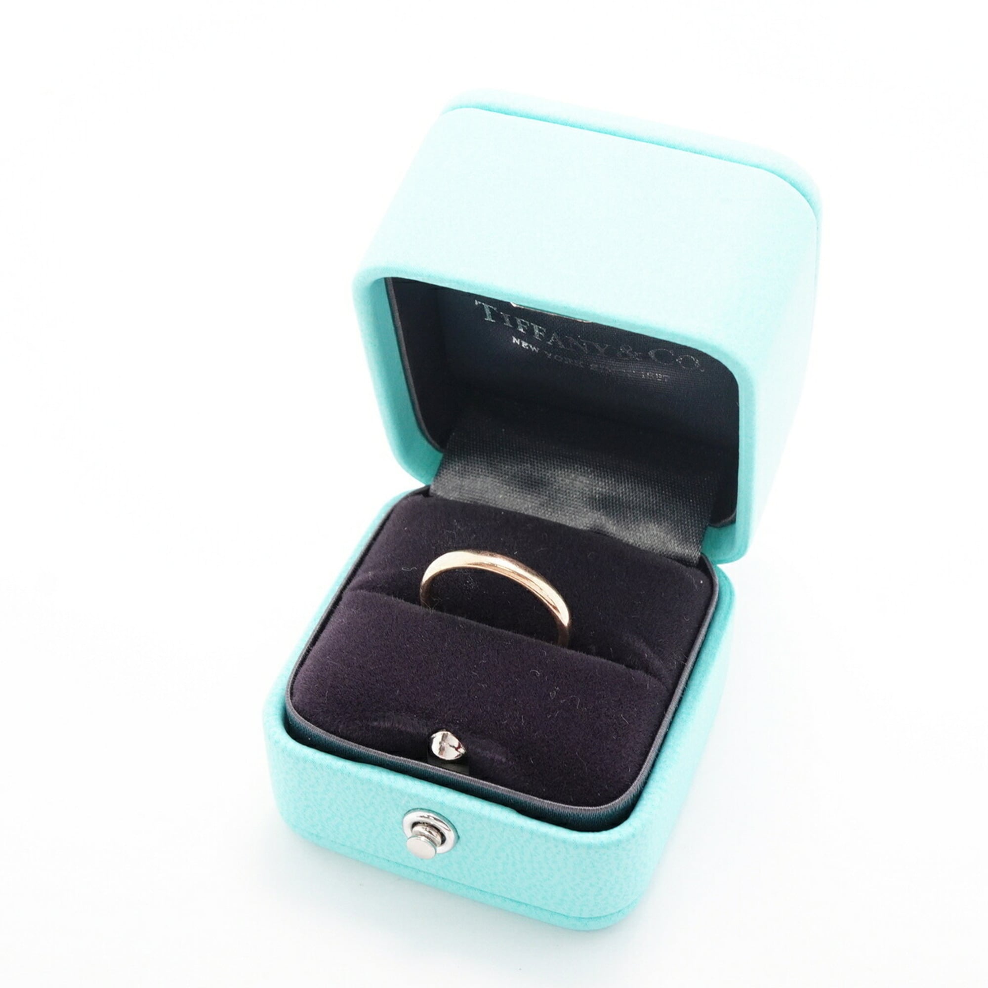 Tiffany Pink Gold (18K) Band Ring (Pre-Owned)
