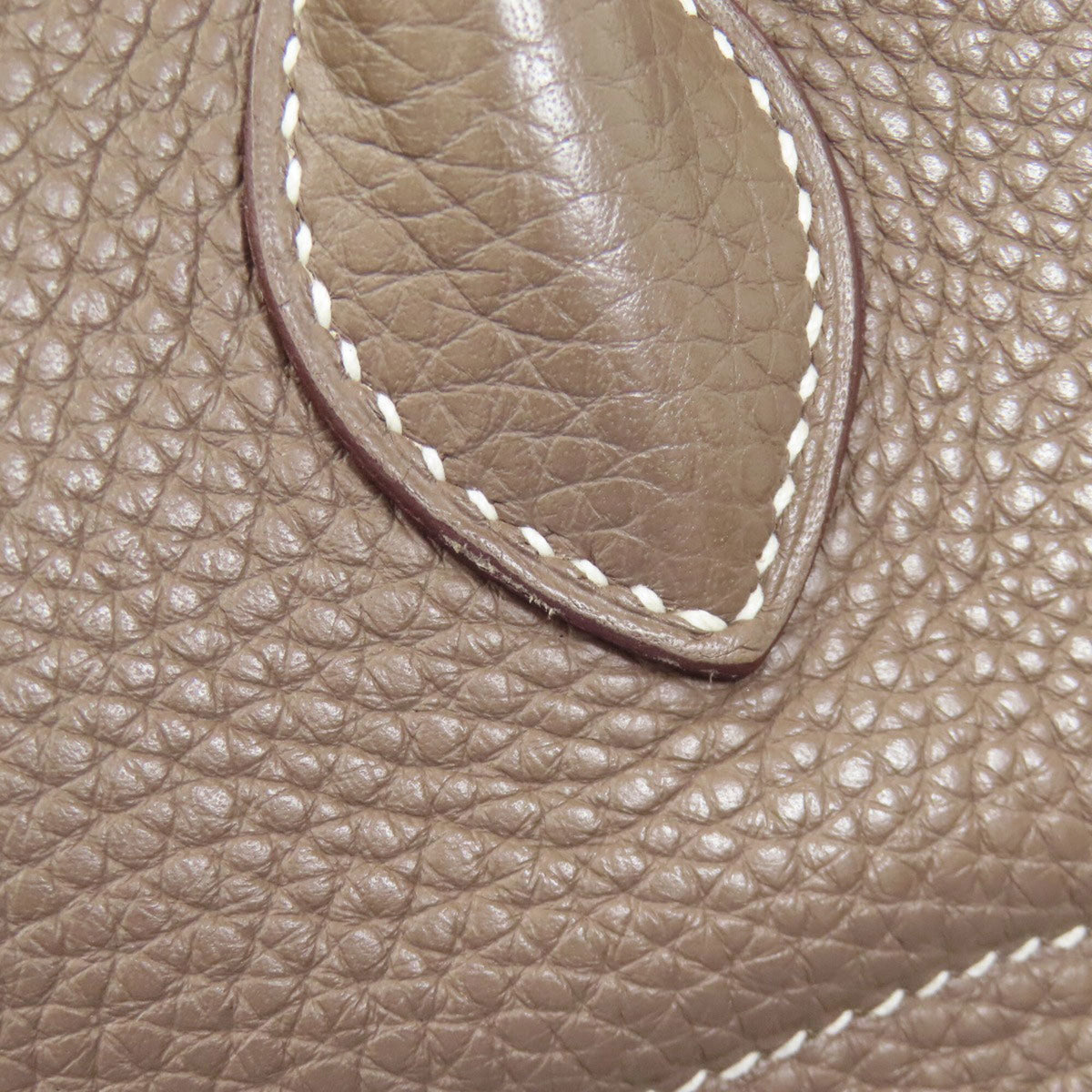Hermes Bolide Etoupe Gray Handbag (Pre-Owned)
