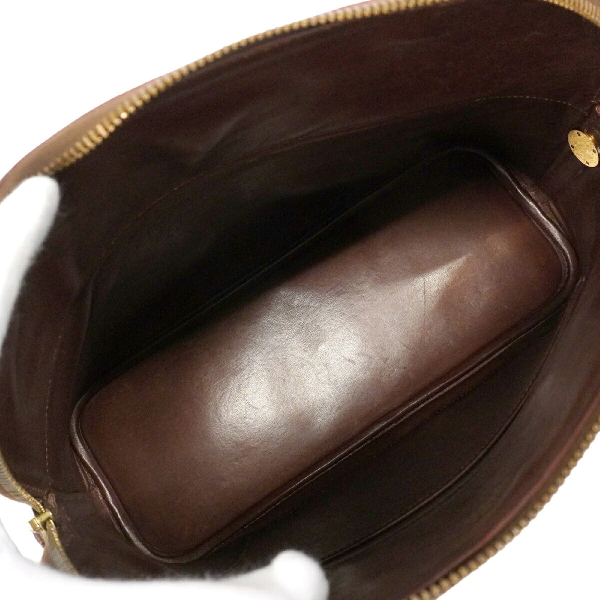 Hermes Noisette Fjord Leather Handbag (Pre-Owned)