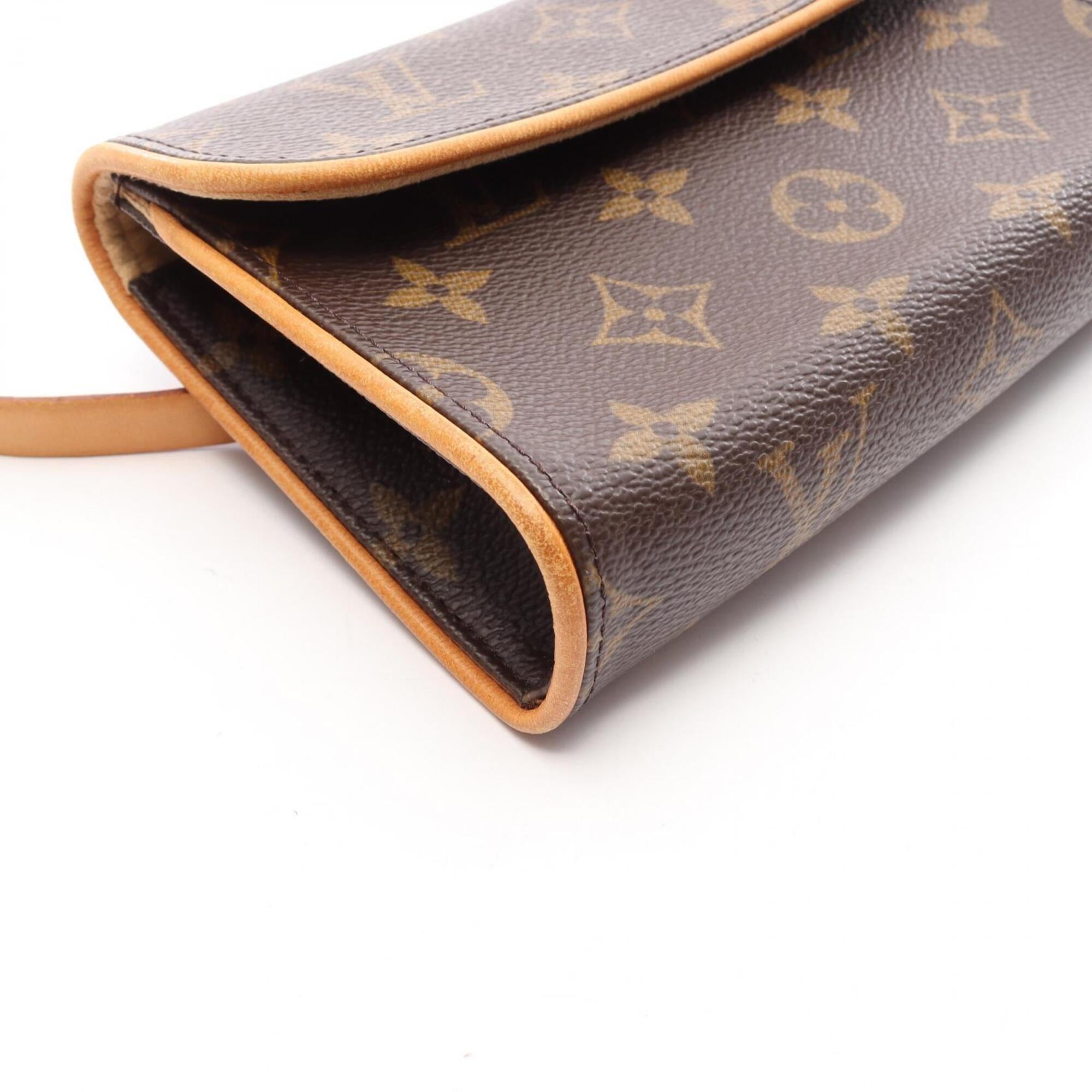 Louis Vuitton Brown Monogram Fanny Pack Handbag (Pre-Owned)