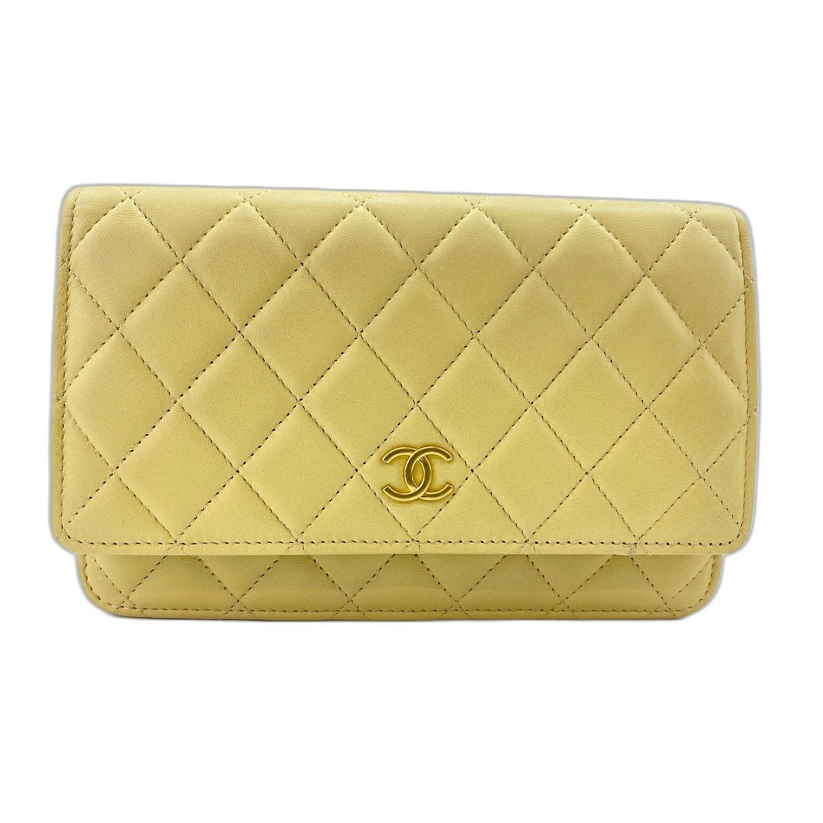 Chanel Yellow Shoulder Bag (Pre-Owned)