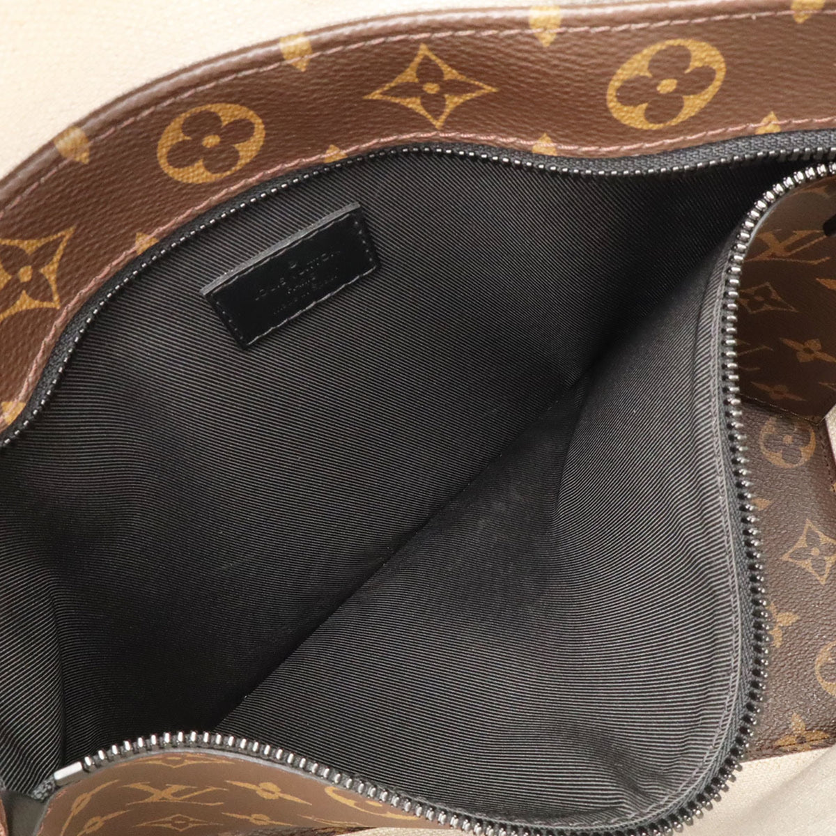 Louis Vuitton Brown Monogram Macassar Monogram Pouch Shoulder Bag Tote Bag (Pre-Owned)