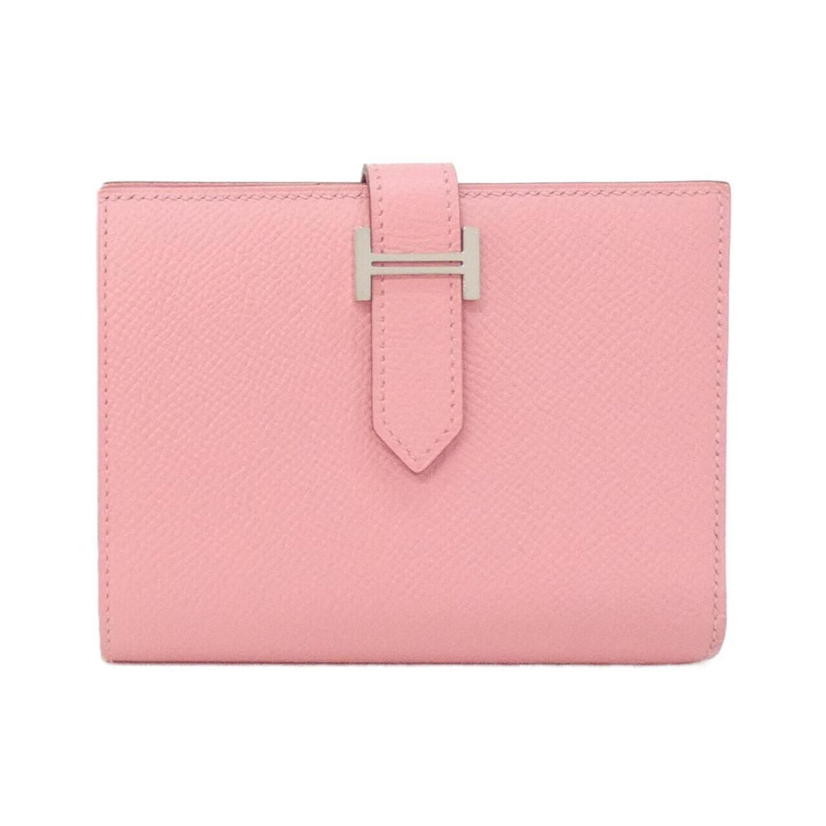 Hermes Pink Rose Confetti Epsom Leather Wallet (Bi-Fold) (Pre-Owned)