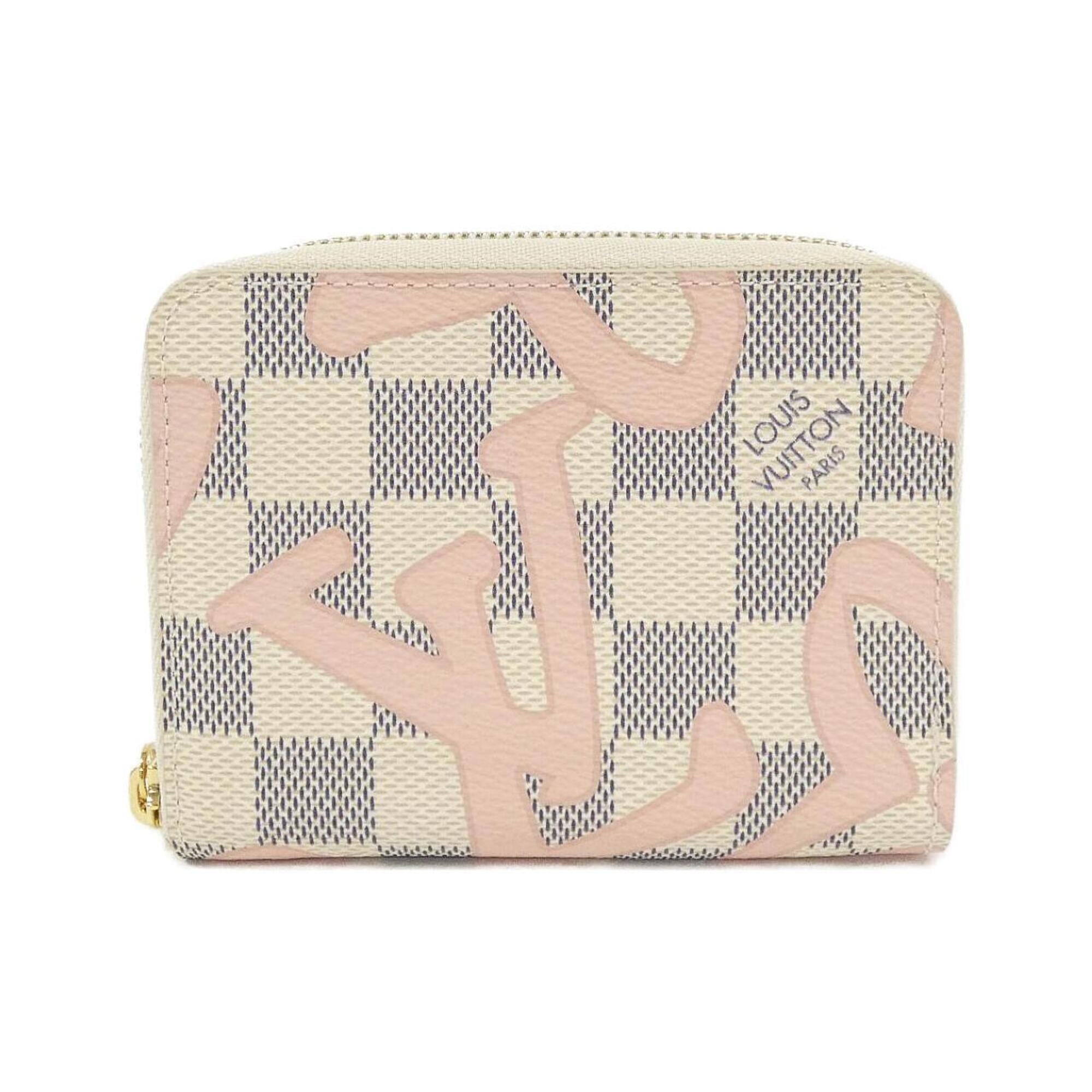 Louis Vuitton Damier Azur Azur Coated Canvas Coin Purse/Coin Case (Pre-Owned)