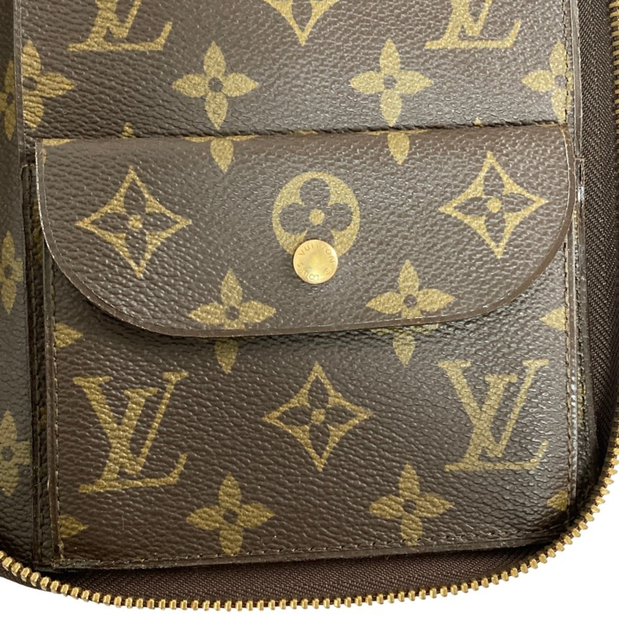 Louis Vuitton Brown Monogram Clutch Bag (Pre-Owned)