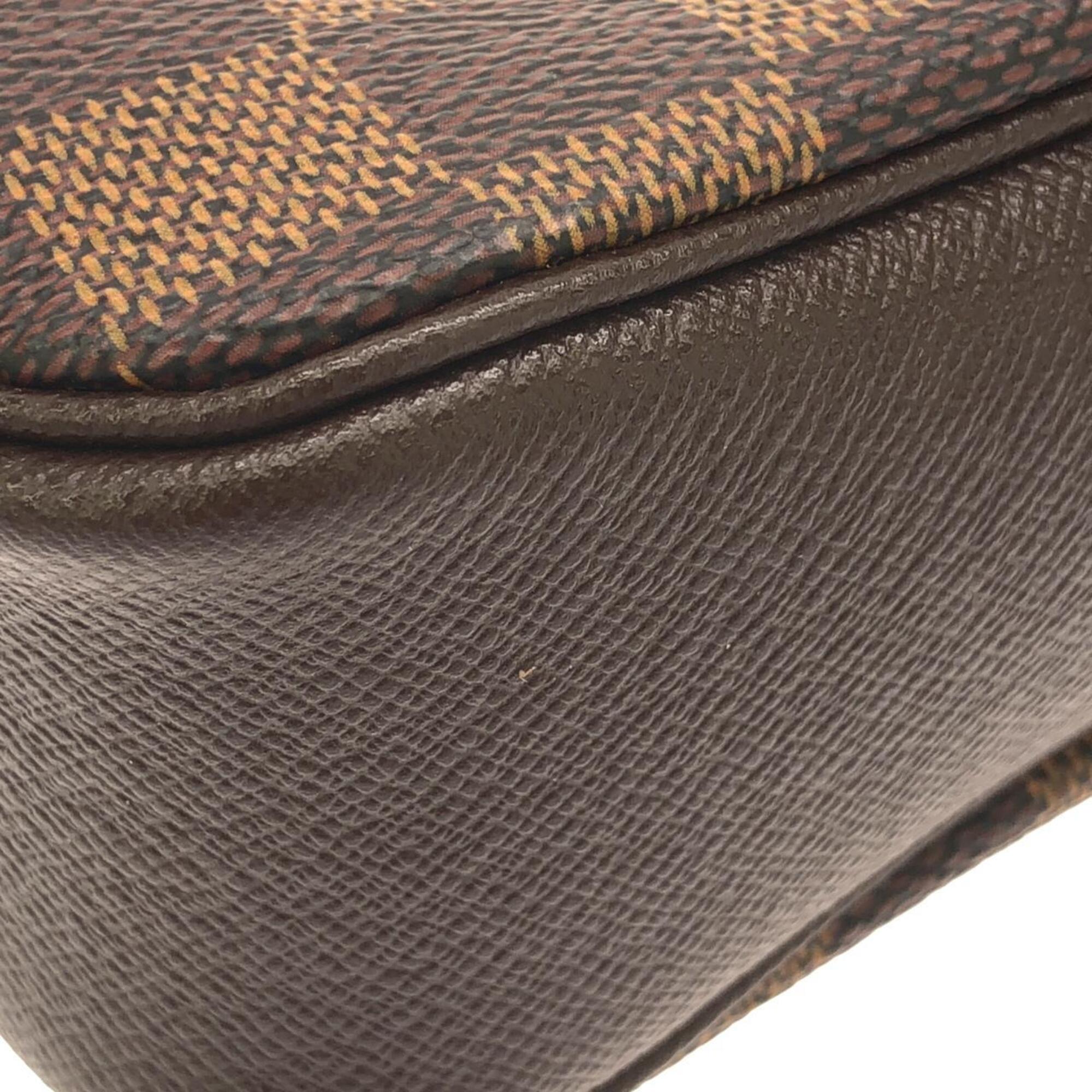 Louis Vuitton Damier Ebene Coated Canvas Pouch (Pre-Owned)