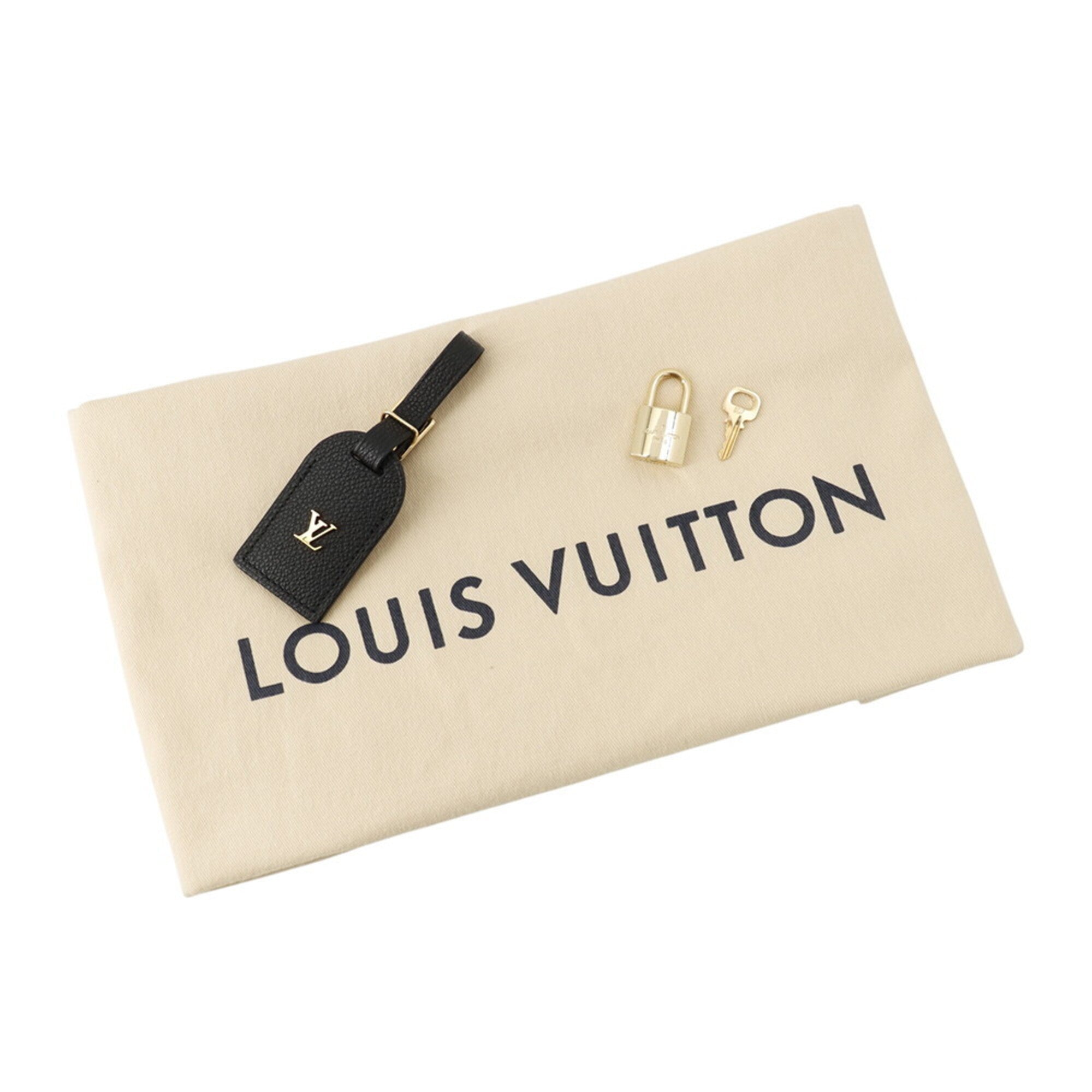Louis Vuitton Monogram Empreinte Black Noir Monogram Empreinte Shoulder Bag (Pre-Owned)