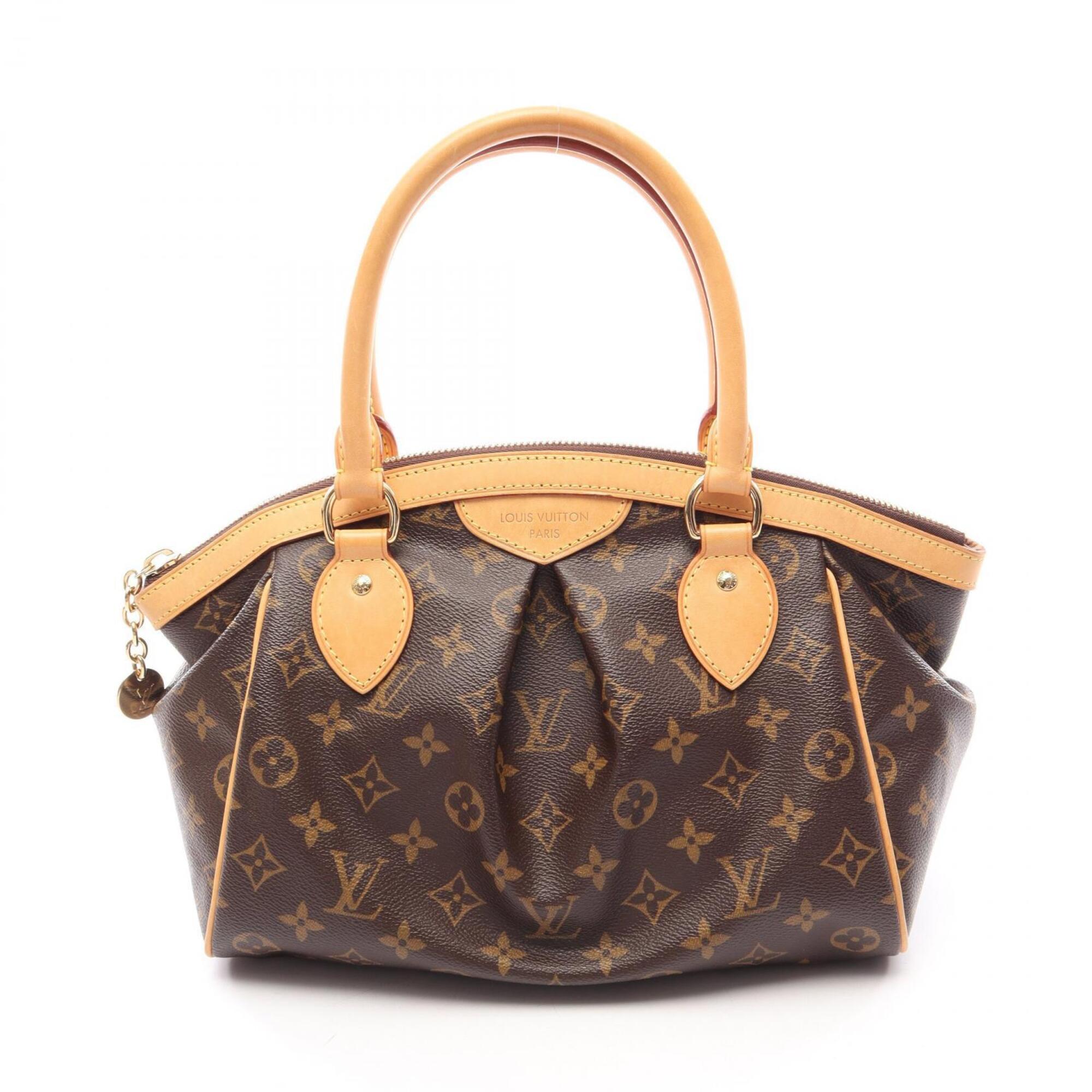 Louis Vuitton Brown Pvc Leather Handbag (Pre-Owned)