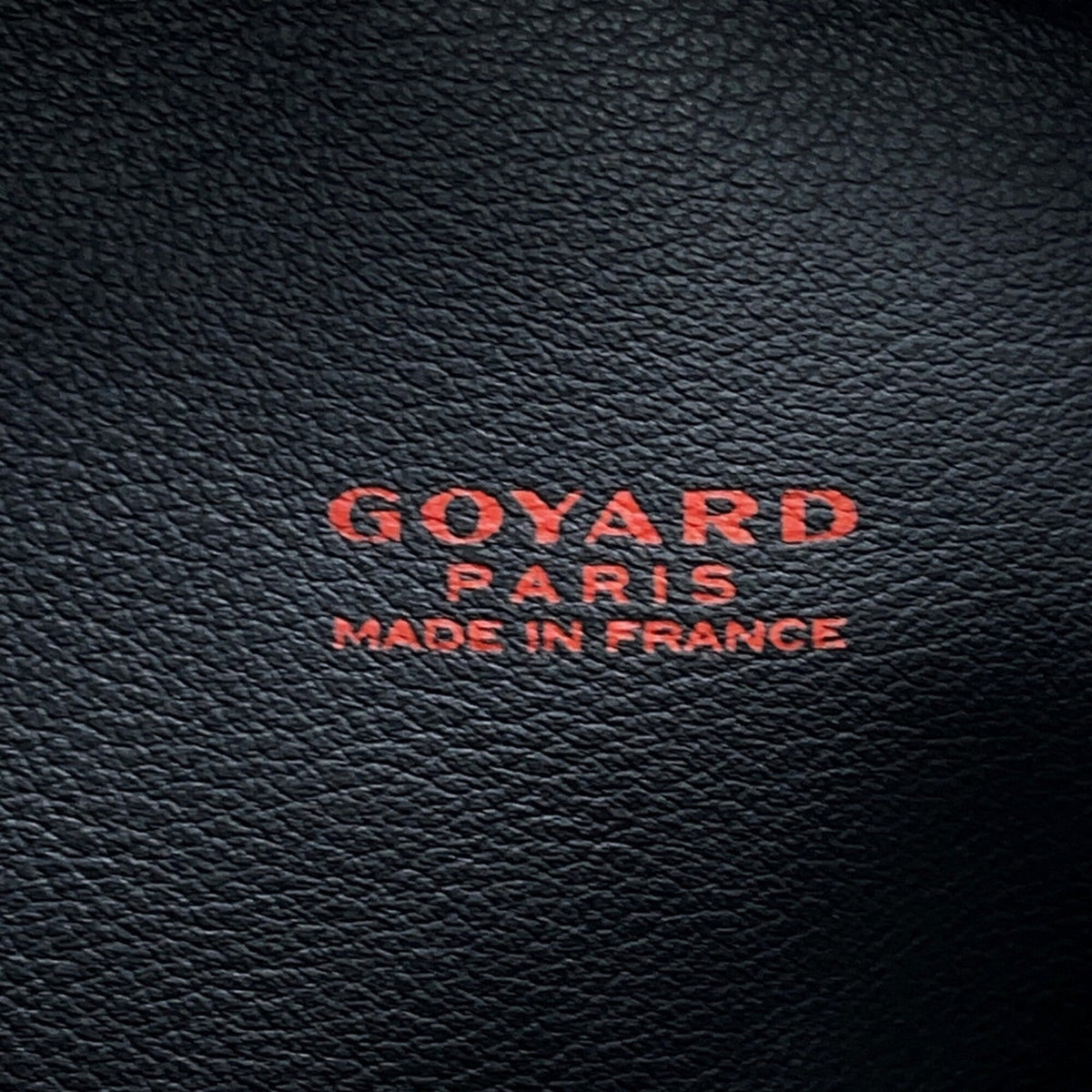 Goyard Black Pvc Leather Handbag Pouch Tote Bag (Pre-Owned)