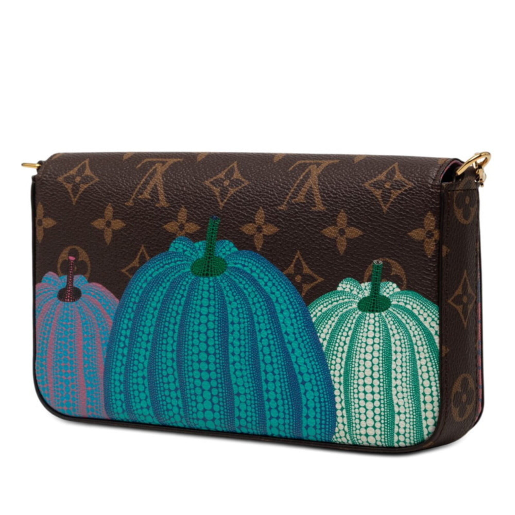 Louis Vuitton Brown Monogram Multi-Color Monogram Pouch Shoulder Bag (Pre-Owned)