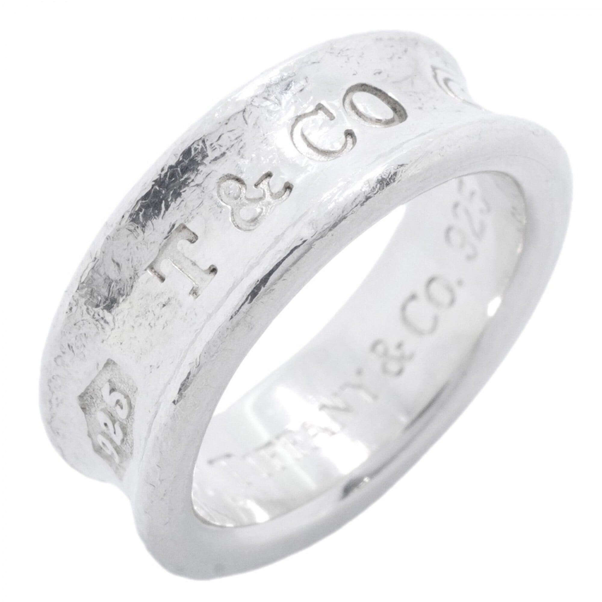 Tiffany Silver 925 Band Ring (Pre-Owned)