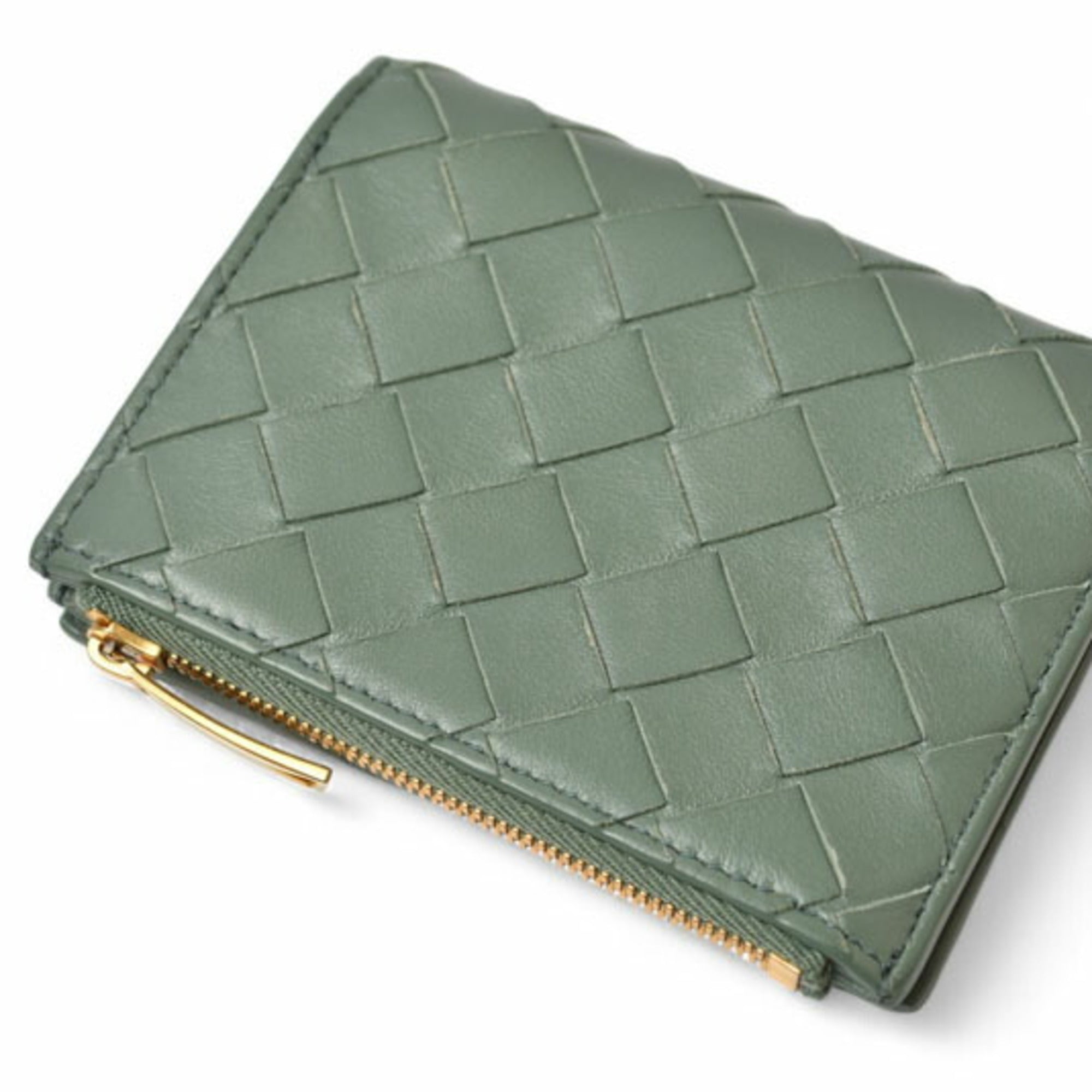 Bottega Veneta Intrecciato Leather Wallet (Bi-Fold) (Pre-Owned)